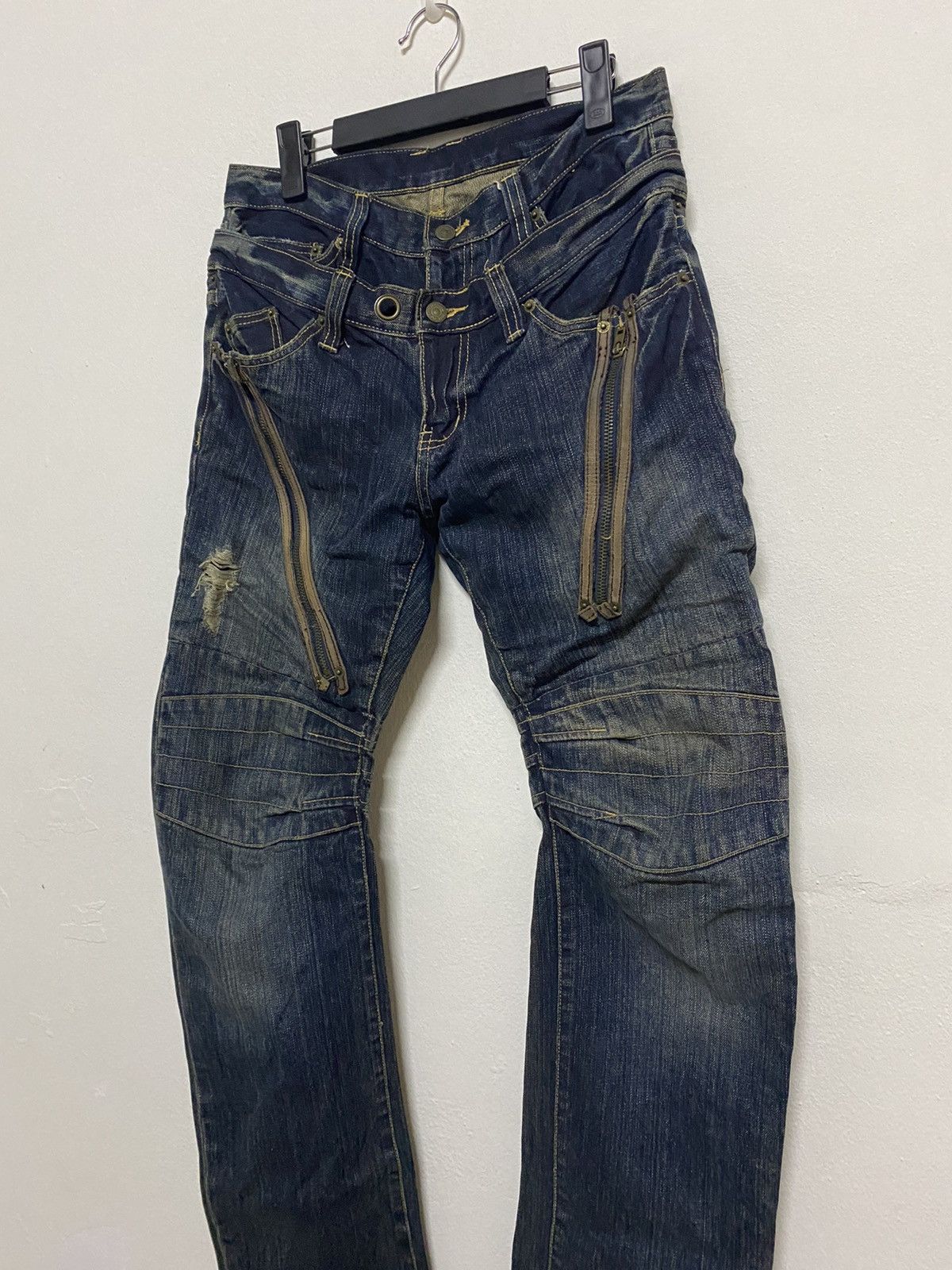 Japanese Brand × PPFM Japan Brand PPFM Double Waist Detachable Leg Jeans Size US 32 / EU 48 - 7 Thumbnail