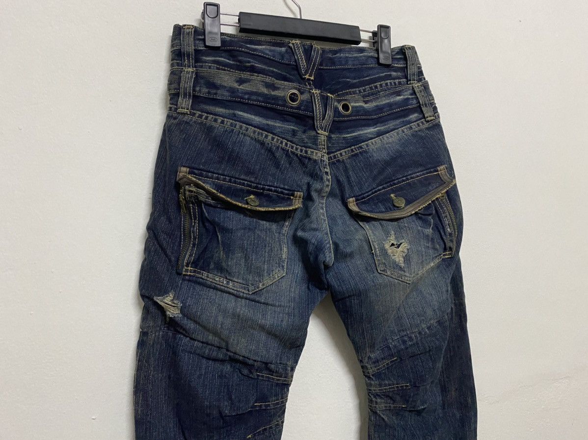 Japanese Brand × PPFM Japan Brand PPFM Double Waist Detachable Leg Jeans Size US 32 / EU 48 - 10 Thumbnail
