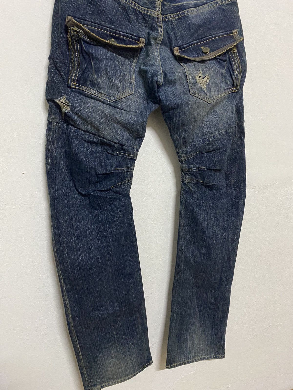 Japanese Brand × PPFM Japan Brand PPFM Double Waist Detachable Leg Jeans Size US 32 / EU 48 - 9 Thumbnail