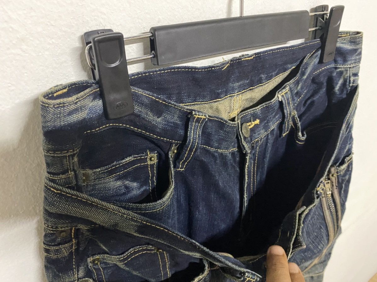 Japanese Brand × PPFM Japan Brand PPFM Double Waist Detachable Leg Jeans Size US 32 / EU 48 - 13 Thumbnail