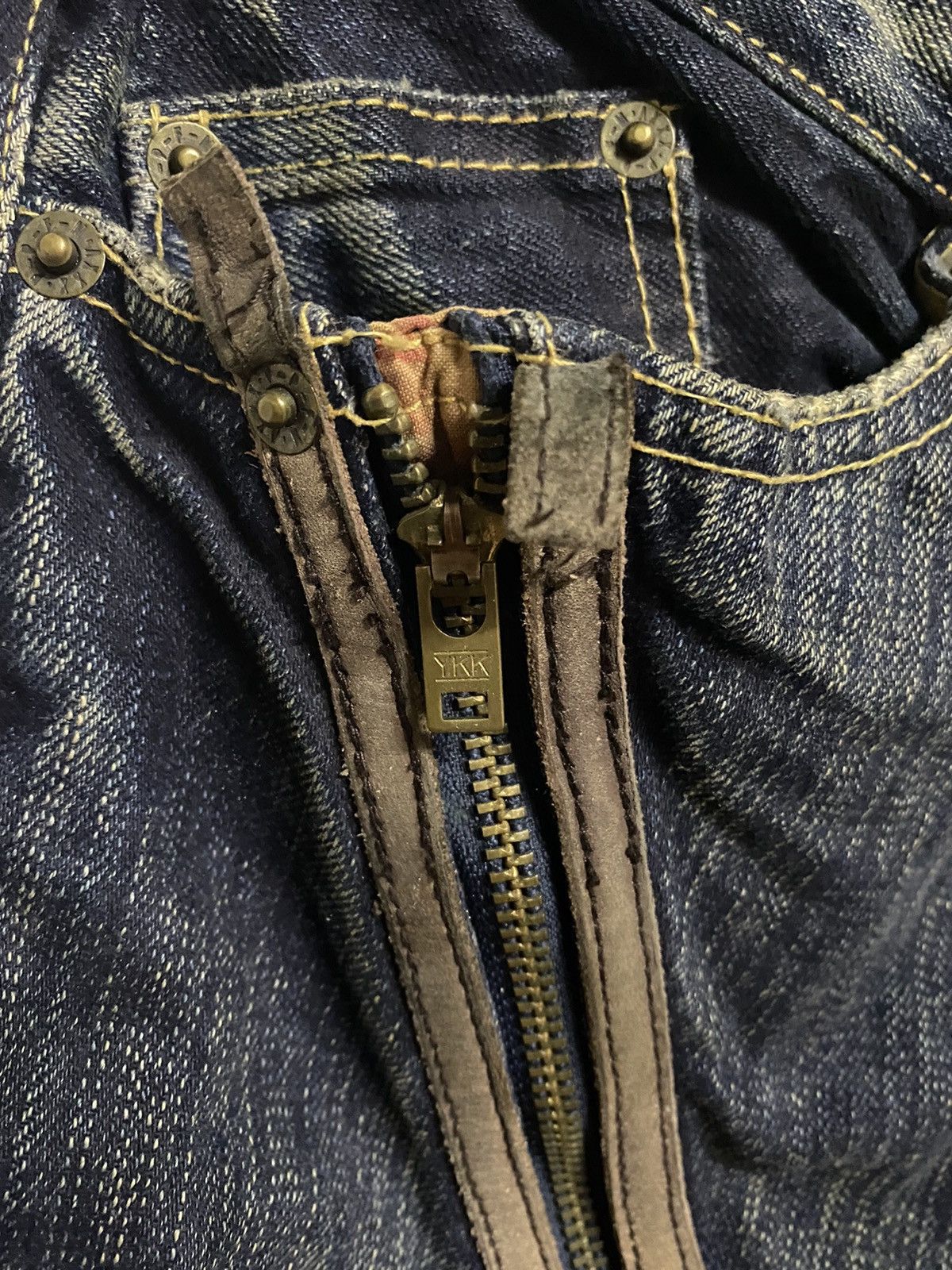 Japanese Brand × PPFM Japan Brand PPFM Double Waist Detachable Leg Jeans Size US 32 / EU 48 - 15 Thumbnail