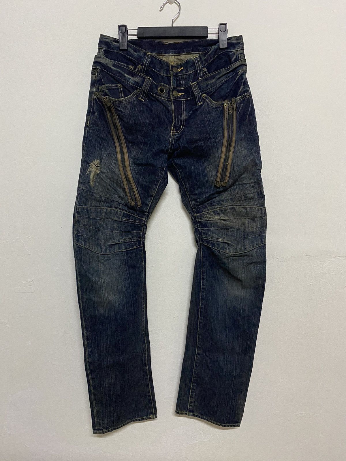 Japanese Brand × PPFM Japan Brand PPFM Double Waist Detachable Leg Jeans Size US 32 / EU 48 - 1 Thumbnail