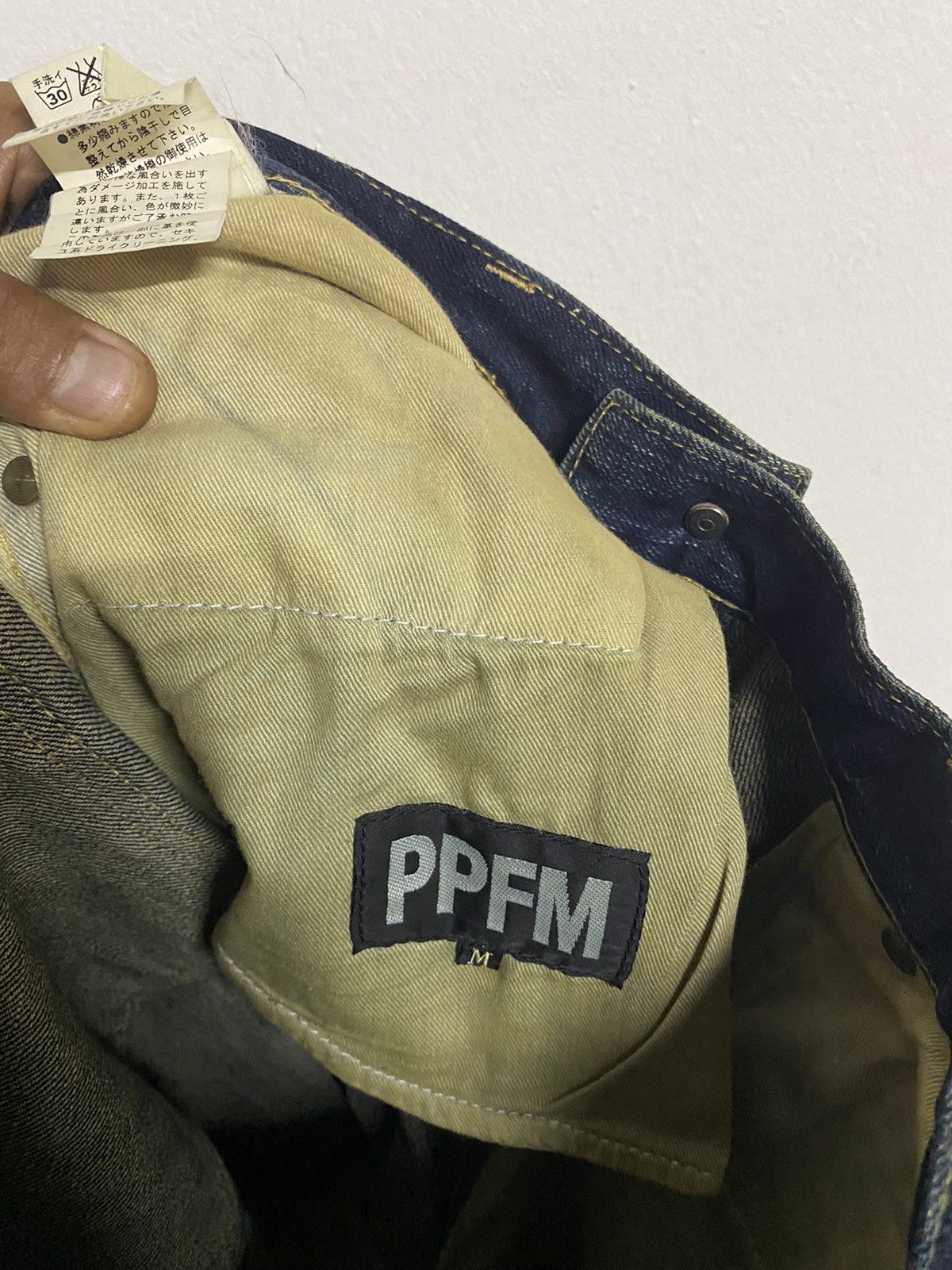 Japanese Brand × PPFM Japan Brand PPFM Double Waist Detachable Leg Jeans Size US 32 / EU 48 - 17 Thumbnail