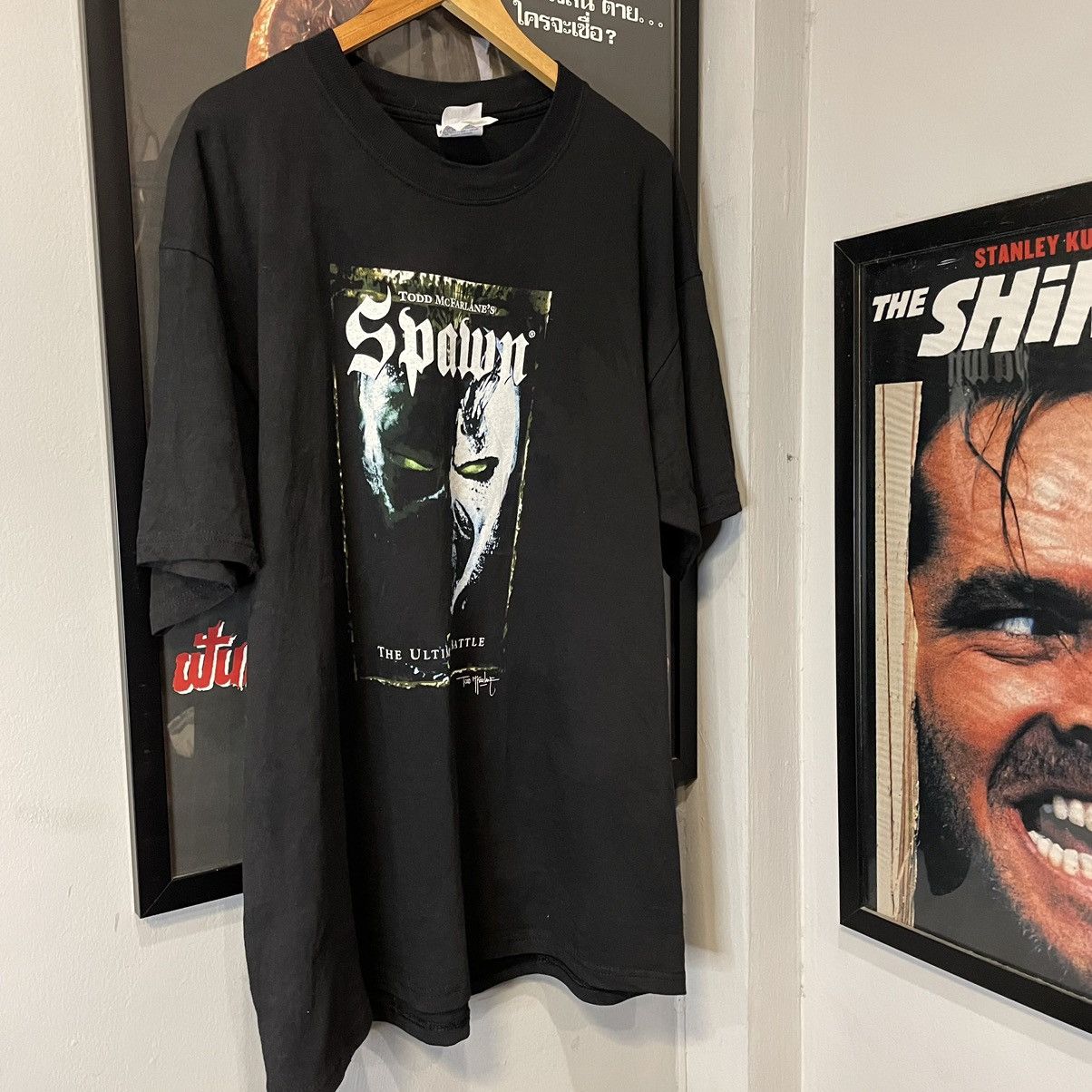 Vintage Vintage spawn mcfarlane movie 90s t shirt Size US XL / EU 56 / 4 - 1 Thumbnail