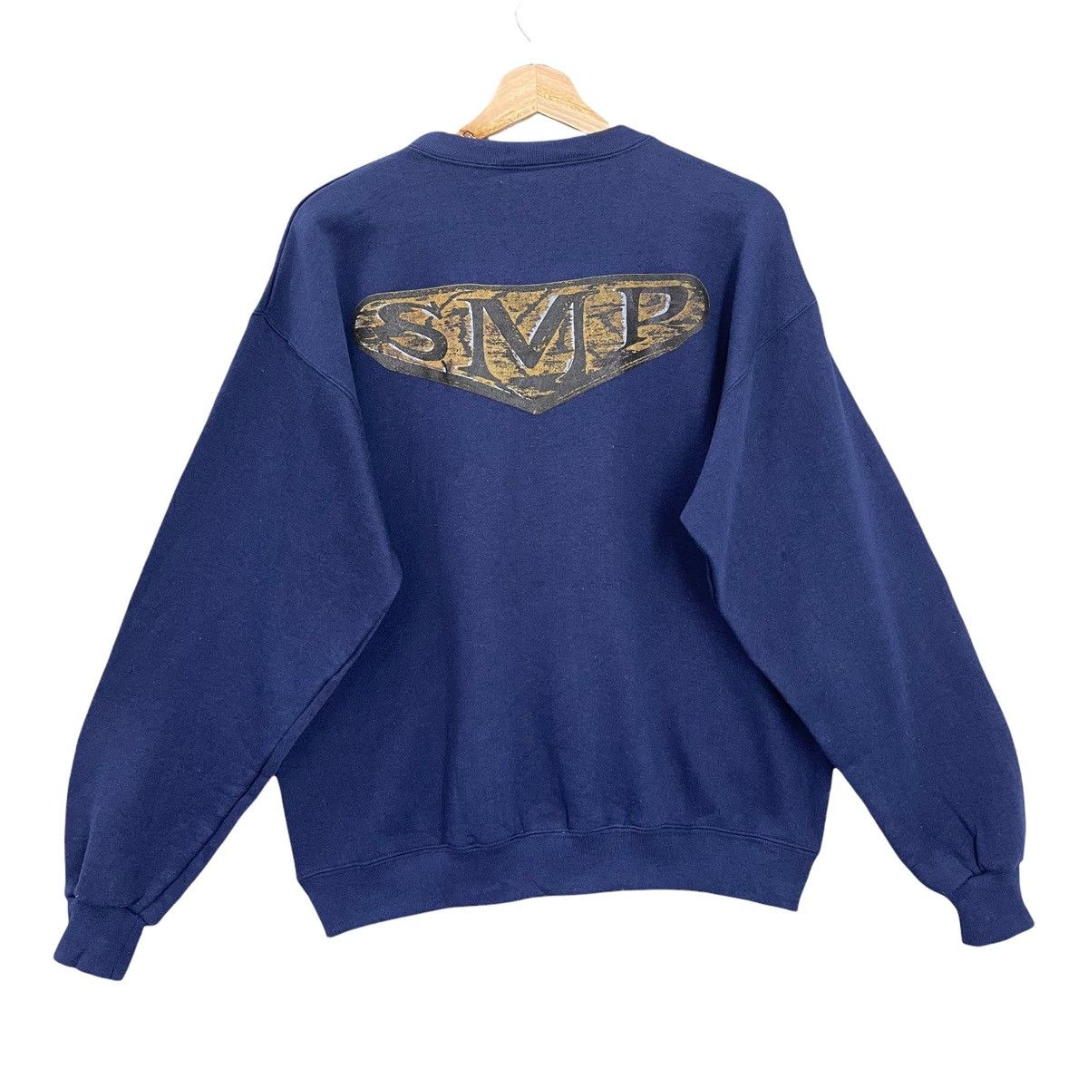 Vintage 90s Sex Money Power Crewneck Sweatshirt Size M Size US M / EU 48-50 / 2 - 1 Thumbnail