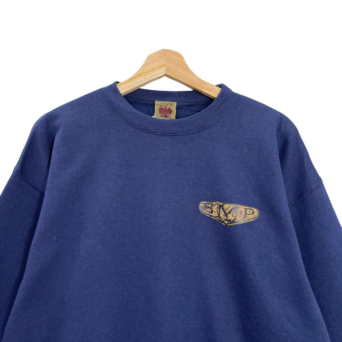 Vintage 90s Sex Money Power Crewneck Sweatshirt Size M Size US M / EU 48-50 / 2 - 6 Thumbnail