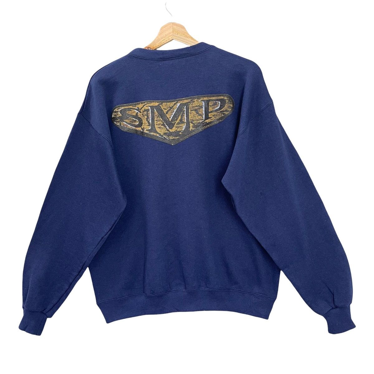 Vintage 90s Sex Money Power Crewneck Sweatshirt Size M Size US M / EU 48-50 / 2 - 3 Thumbnail