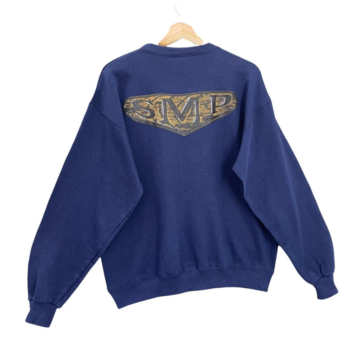 Vintage 90s Sex Money Power Crewneck Sweatshirt Size M Size US M / EU 48-50 / 2 - 2 Thumbnail