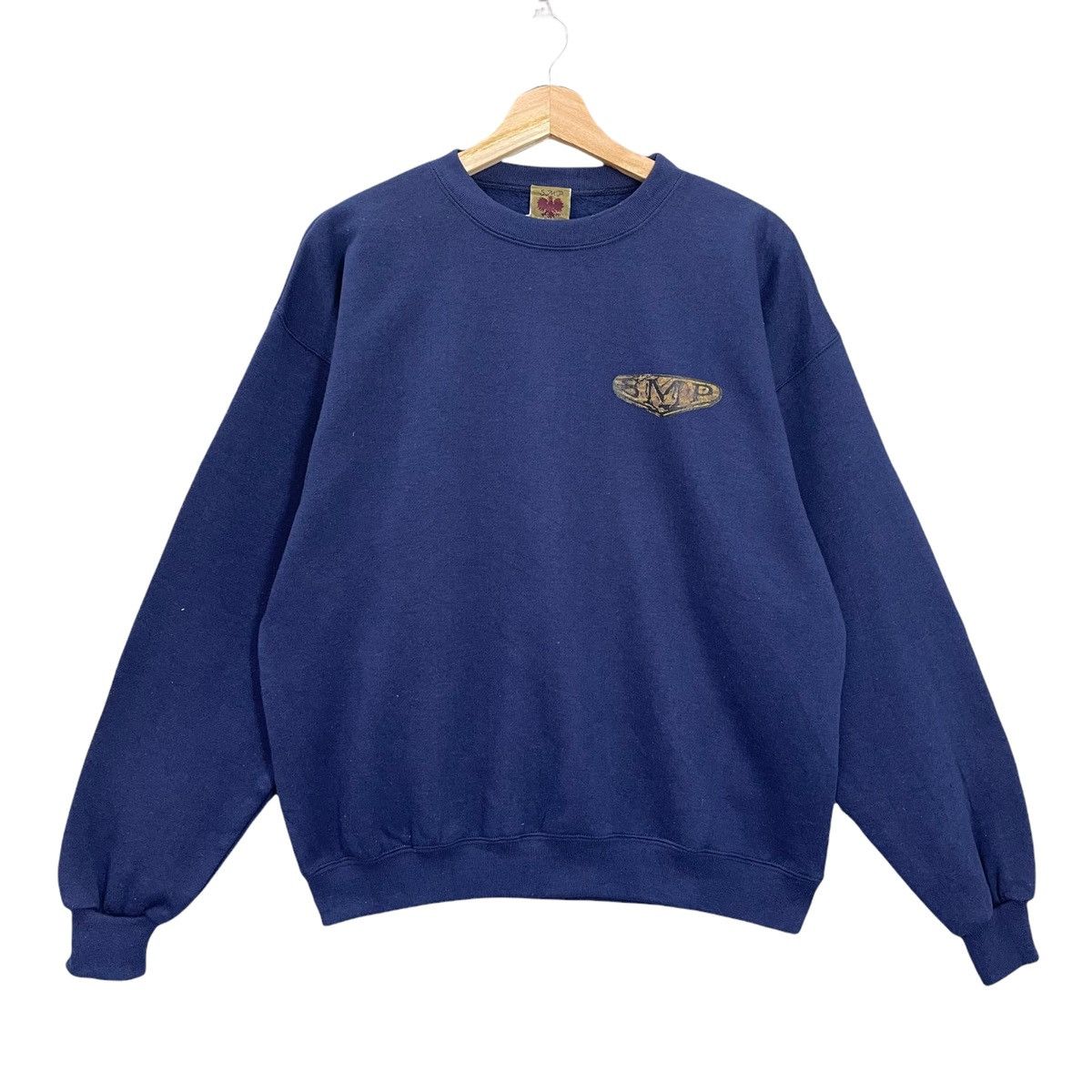 Vintage 90s Sex Money Power Crewneck Sweatshirt Size M Size US M / EU 48-50 / 2 - 5 Thumbnail