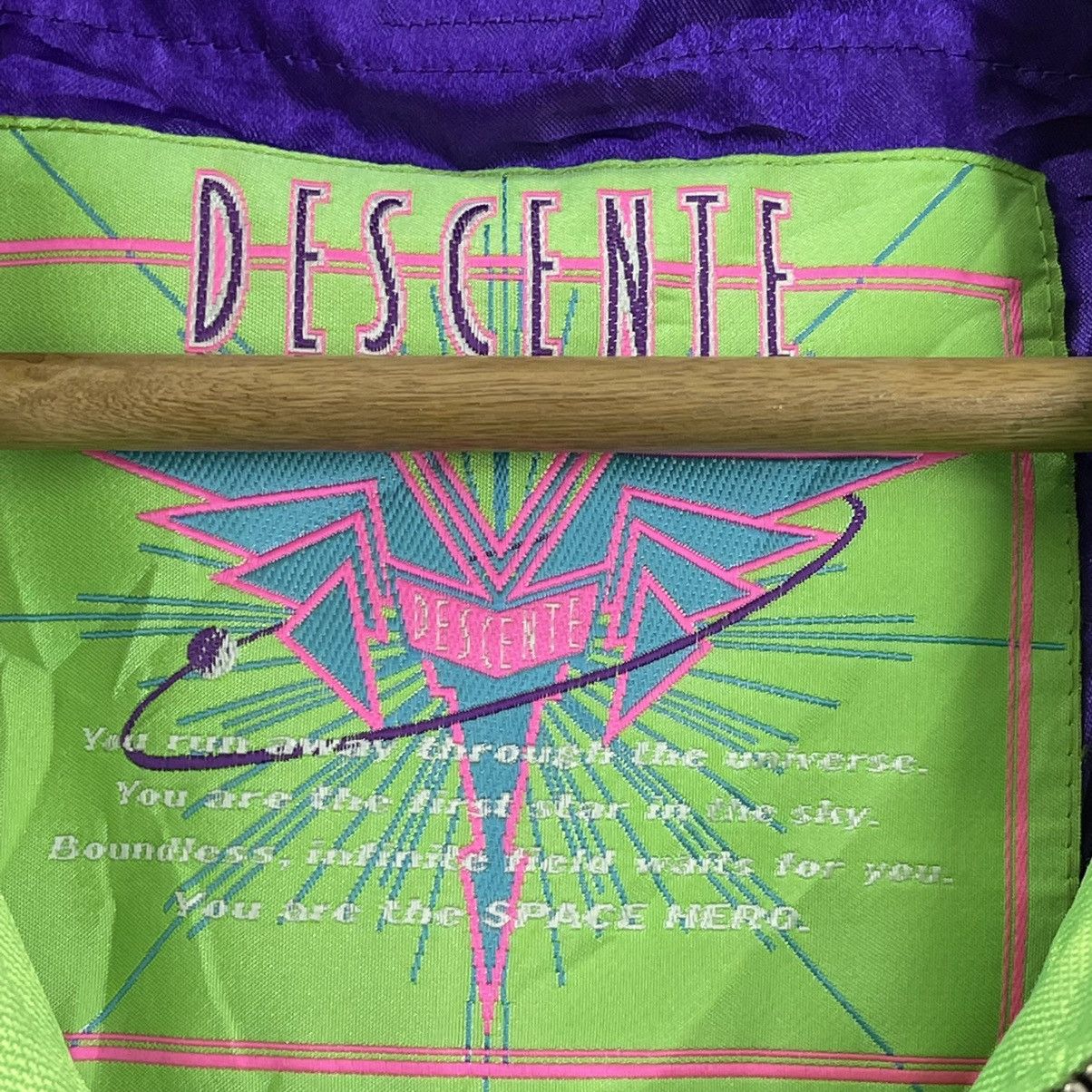 Descente × Vintage 90s Descente Ski Blue Zipper Ski Jacket Size M Size US M / EU 48-50 / 2 - 9 Thumbnail