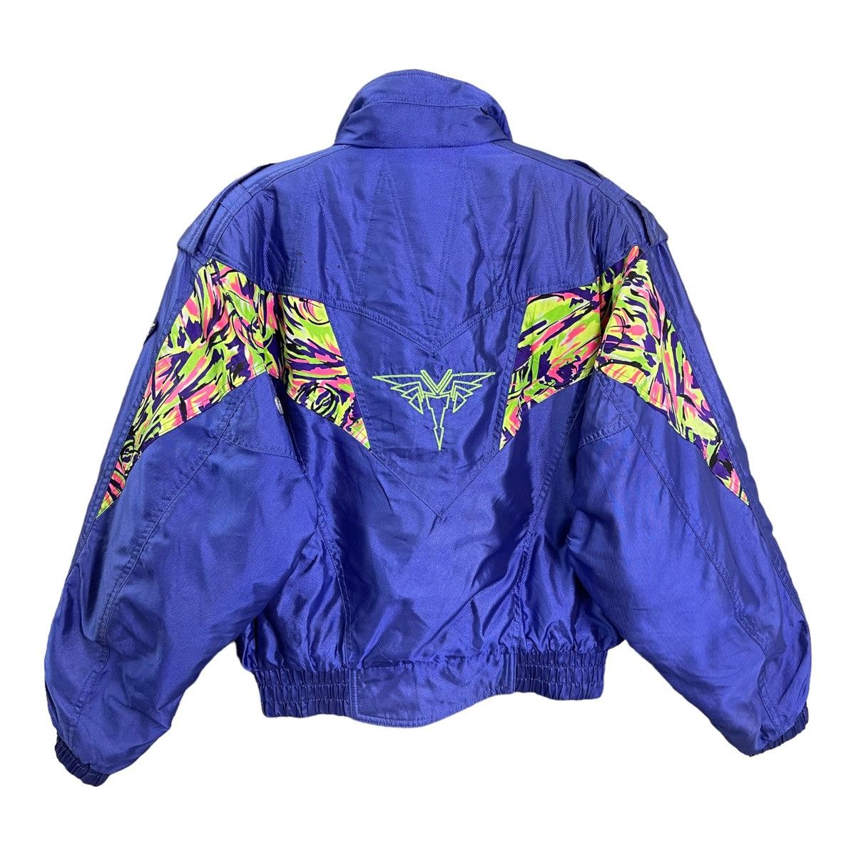 Descente × Vintage 90s Descente Ski Blue Zipper Ski Jacket Size M Size US M / EU 48-50 / 2 - 7 Thumbnail