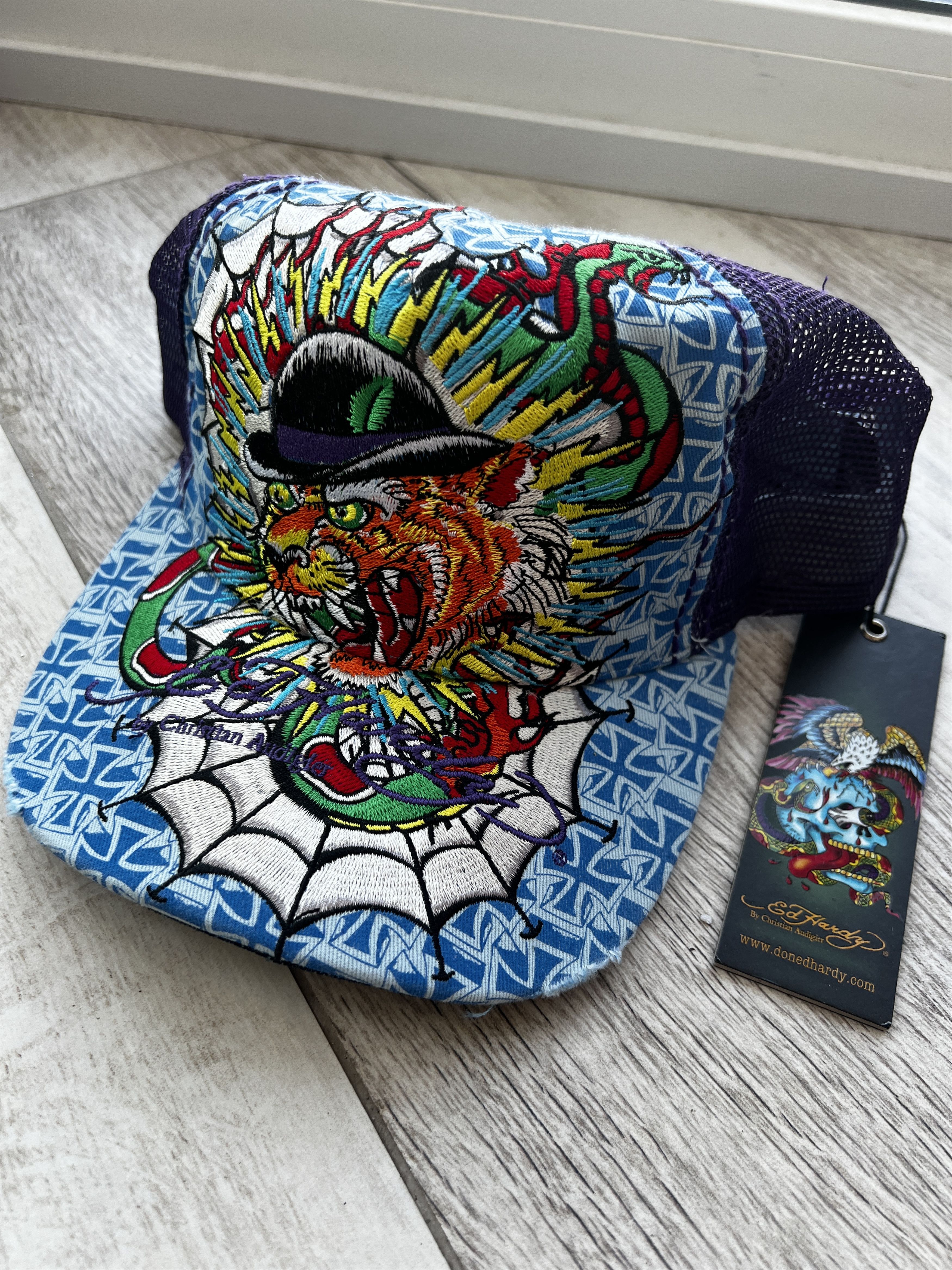 New Ed Hardy x Christian Audigier Tattoo Art Cap