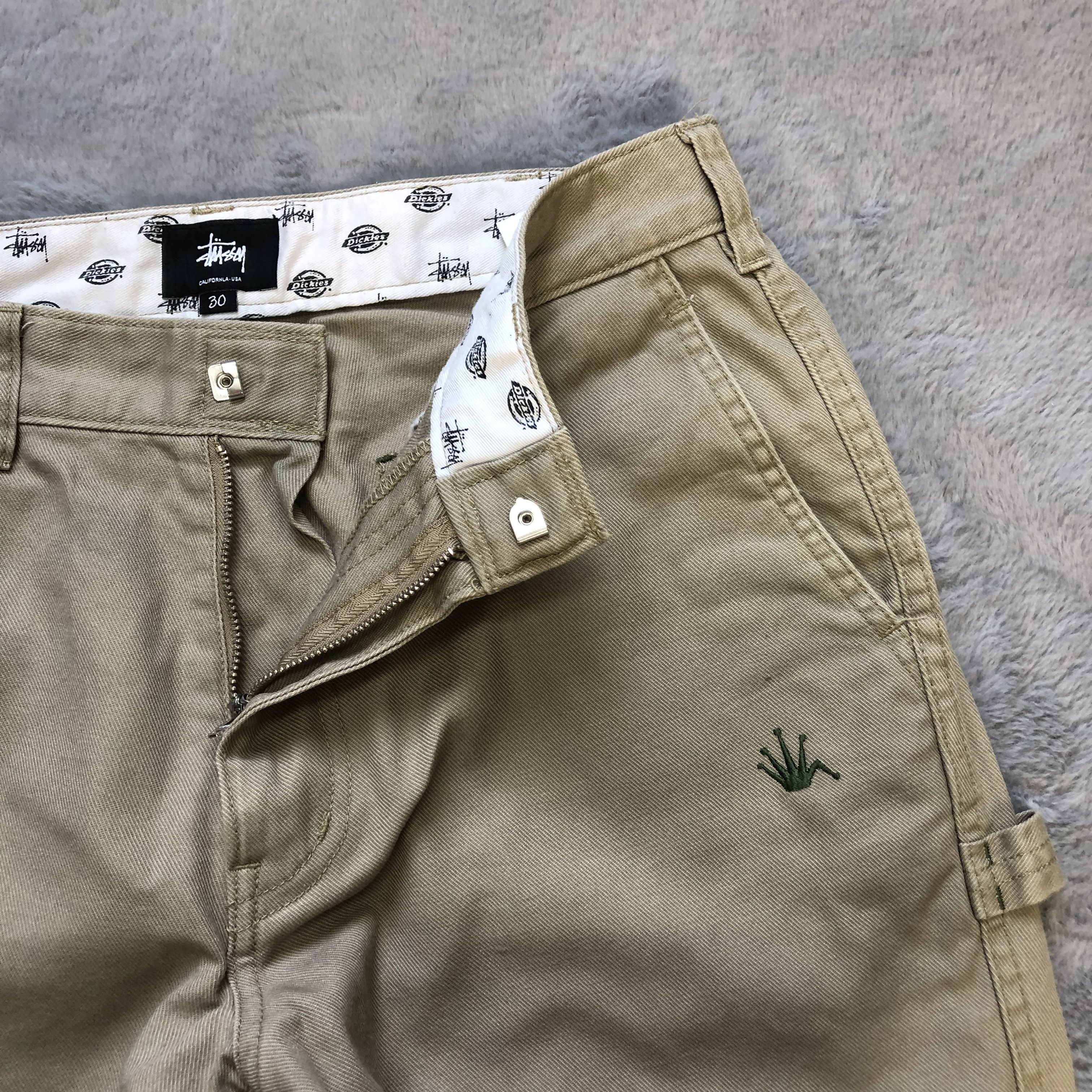 Dickies STUSSY X DICKIES BUILT FOR THE LONG HAUL CARPENTER #6381-221 Size US 30 / EU 46 - 4 Thumbnail