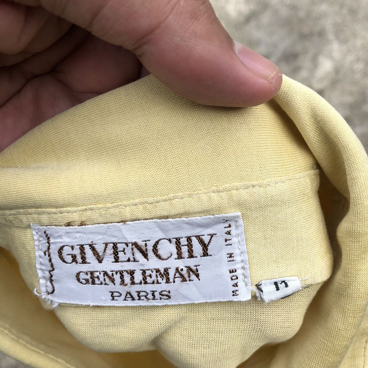 Givenchy 🔥Authentic🔥Distress🔥Givenchy Paris Pocket Crop Button Shirts Size US M / EU 48-50 / 2 - 20 Thumbnail
