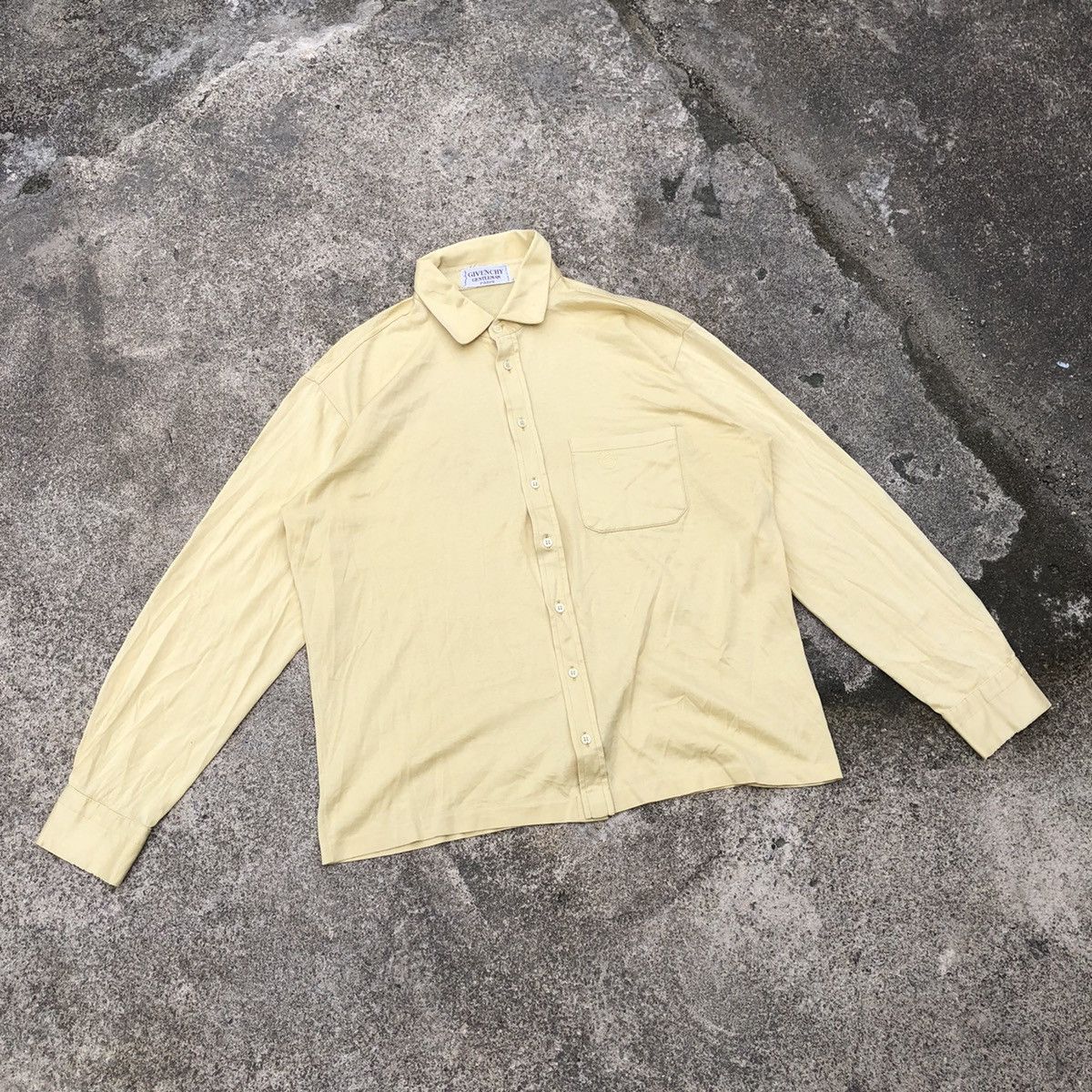 🔥Authentic🔥Distress🔥Givenchy Paris Pocket Crop Button Shirts