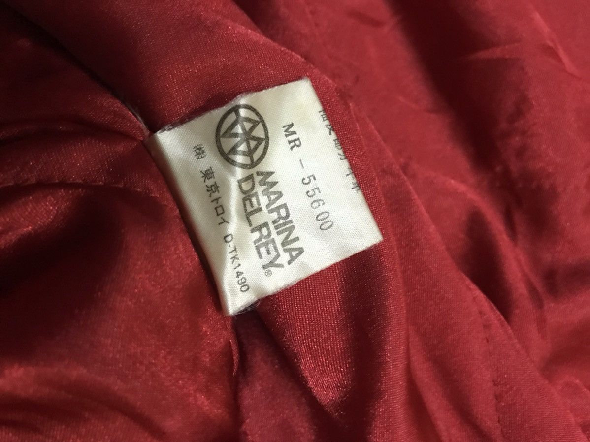 Vintage Marina Delrey Seaman wool leather sleeve varisty jacket Size US M / EU 48-50 / 2 - 12 Thumbnail