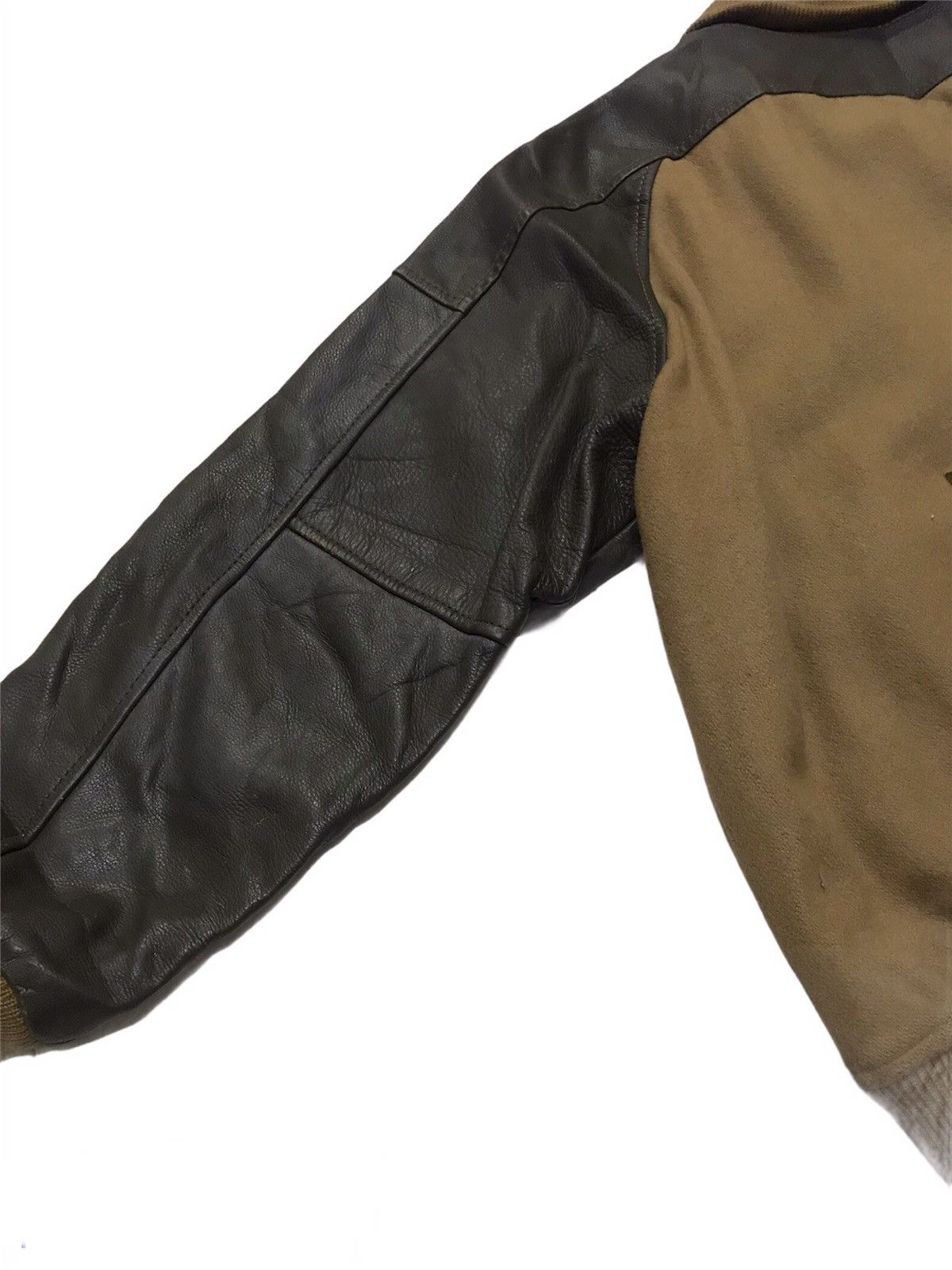 Macbeth Vintage Macbeth Aoyama varsity jacket leather sleeve Size US L / EU 52-54 / 3 - 5 Thumbnail