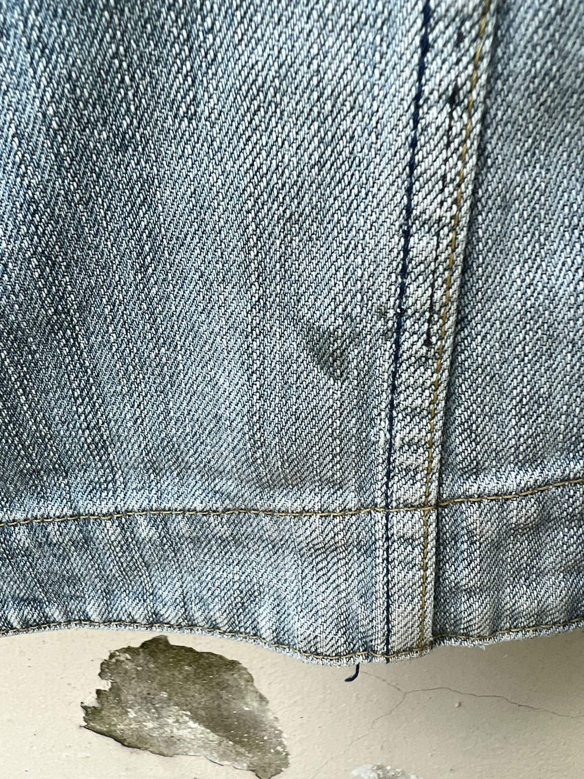 Japanese Brand 2002 Levi’s Engineer Teenage Riot Fade Trashed Denim Jacket Size US M / EU 48-50 / 2 - 16 Thumbnail