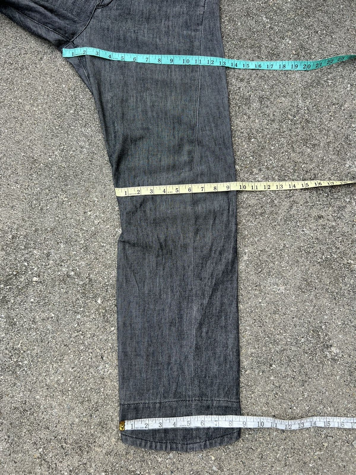 Levi's Vintage 2000s Levi’s Engineered Grey Regular Denim Jeans Size US 32 / EU 48 - 21 Thumbnail