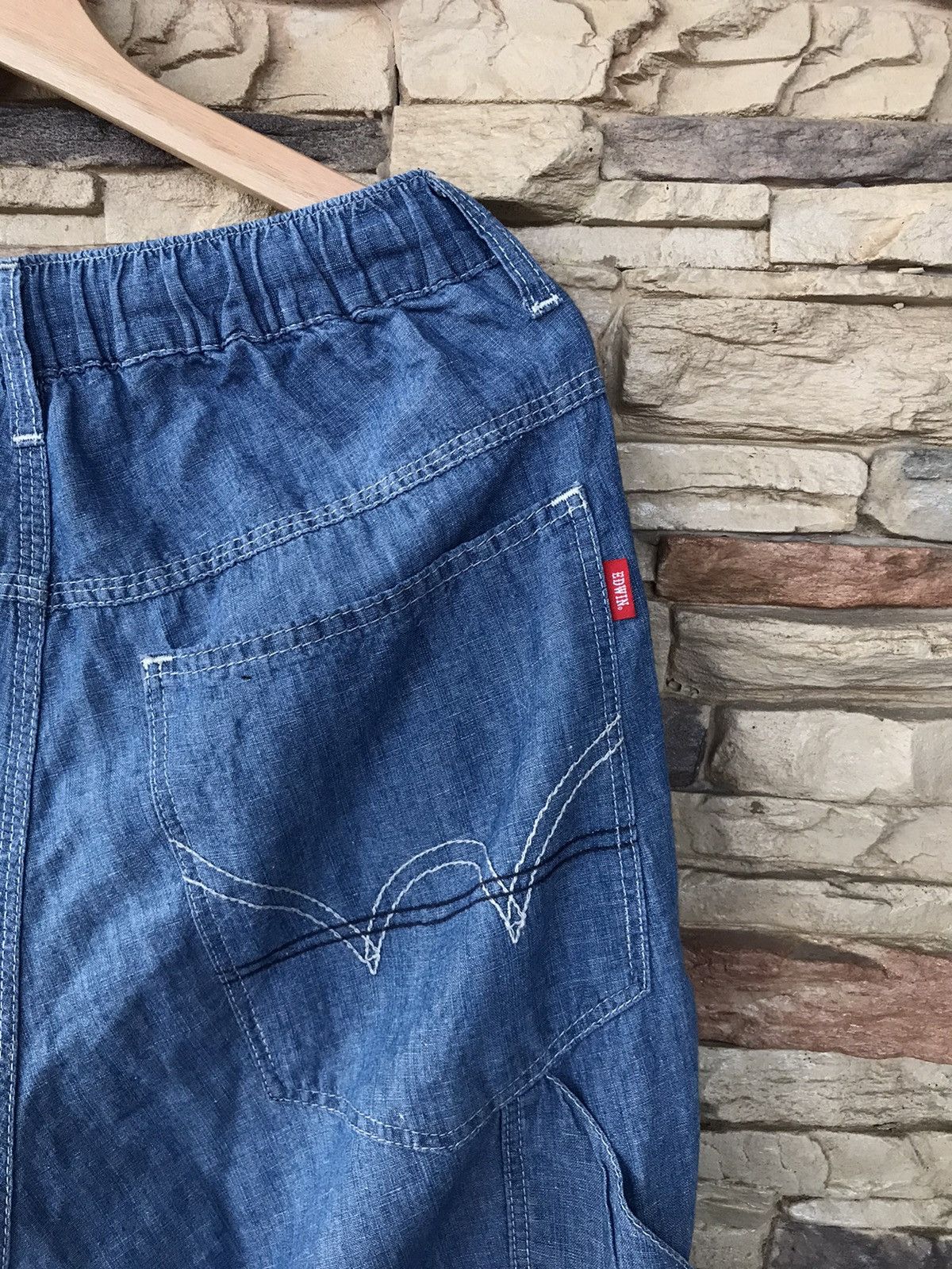 Edwin Edwin Carpenter Distressed Denim Pants Size US 32 / EU 48 - 11 Thumbnail