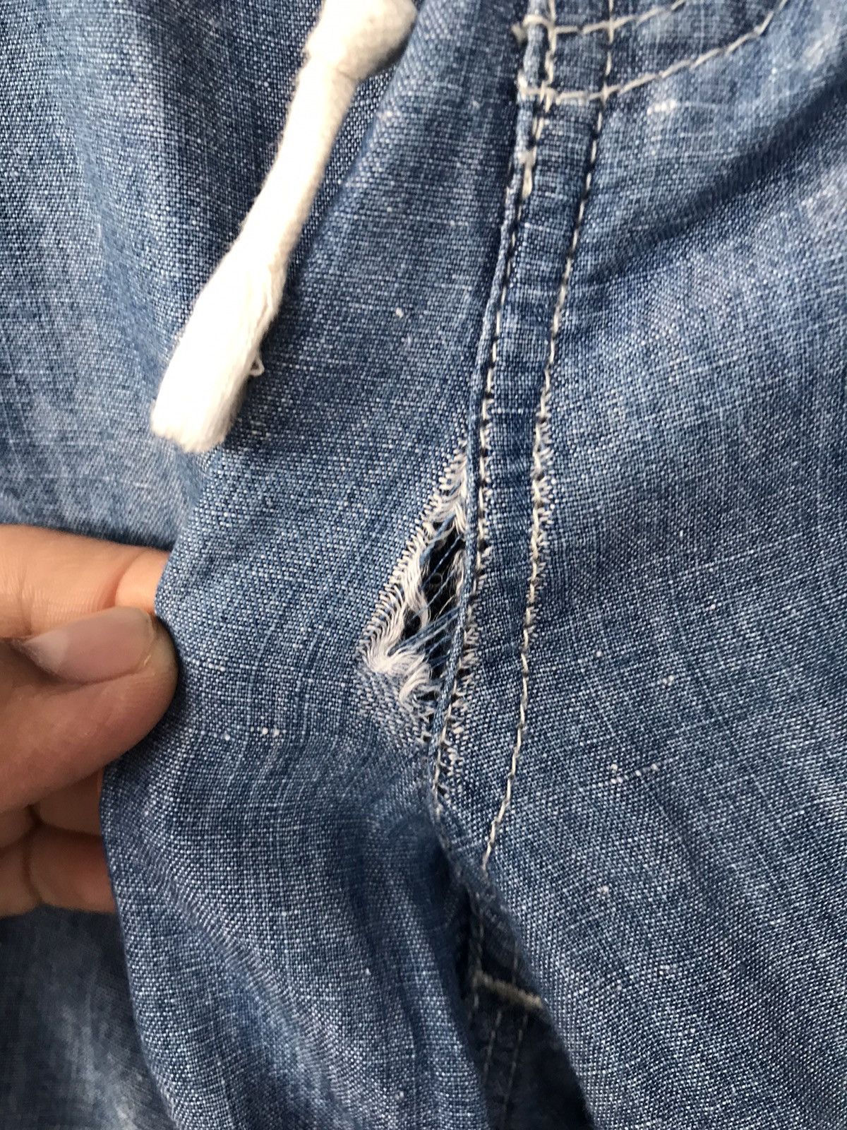 Edwin Edwin Carpenter Distressed Denim Pants Size US 32 / EU 48 - 5 Thumbnail