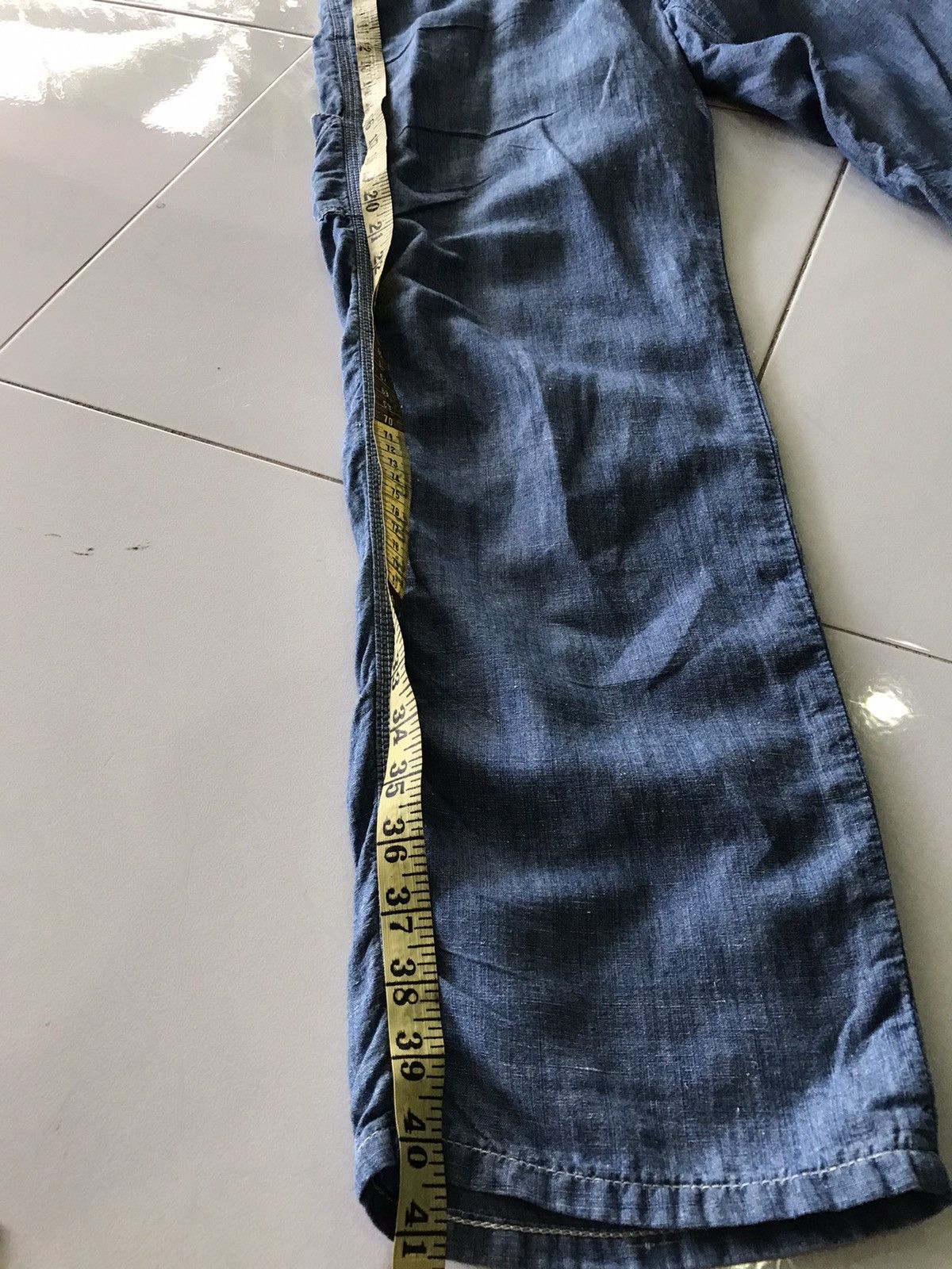 Edwin Edwin Carpenter Distressed Denim Pants Size US 32 / EU 48 - 17 Thumbnail