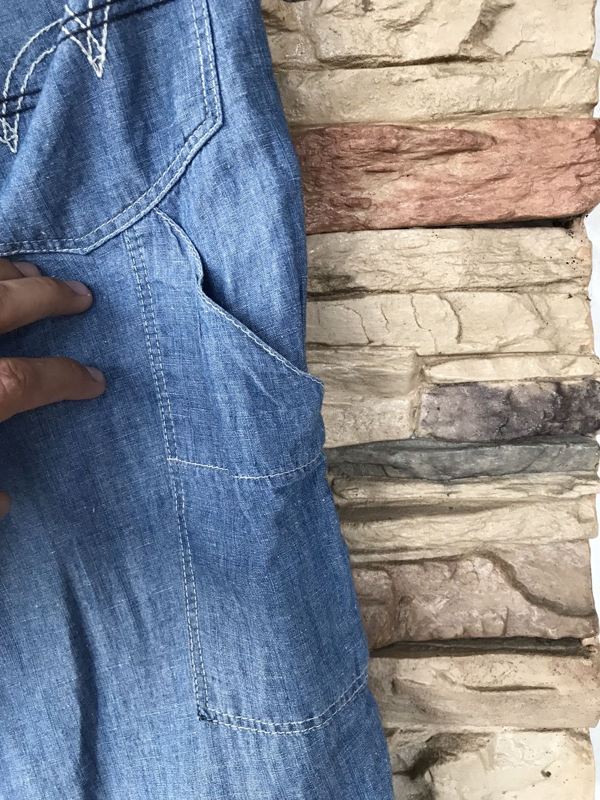 Edwin Edwin Carpenter Distressed Denim Pants Size US 32 / EU 48 - 12 Thumbnail