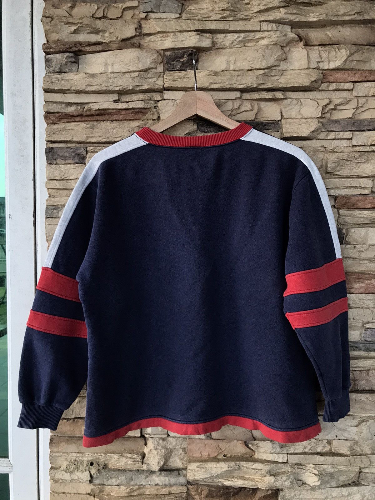 Champion Vintage Champion Rochester N.Y Stripes Longsleeve (Kid Size) Size US M / EU 48-50 / 2 - 9 Thumbnail