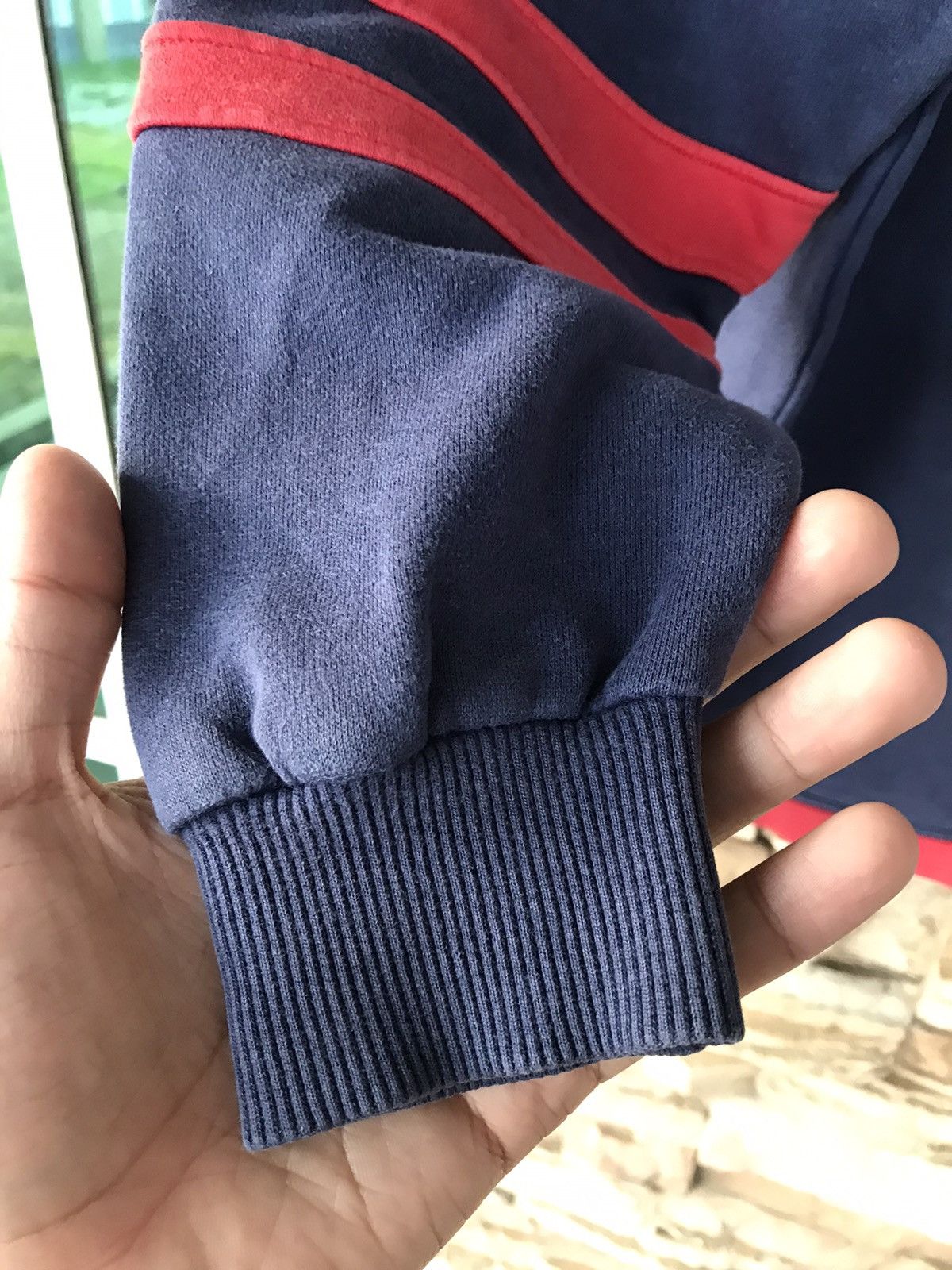 Champion Vintage Champion Rochester N.Y Stripes Longsleeve (Kid Size) Size US M / EU 48-50 / 2 - 7 Thumbnail