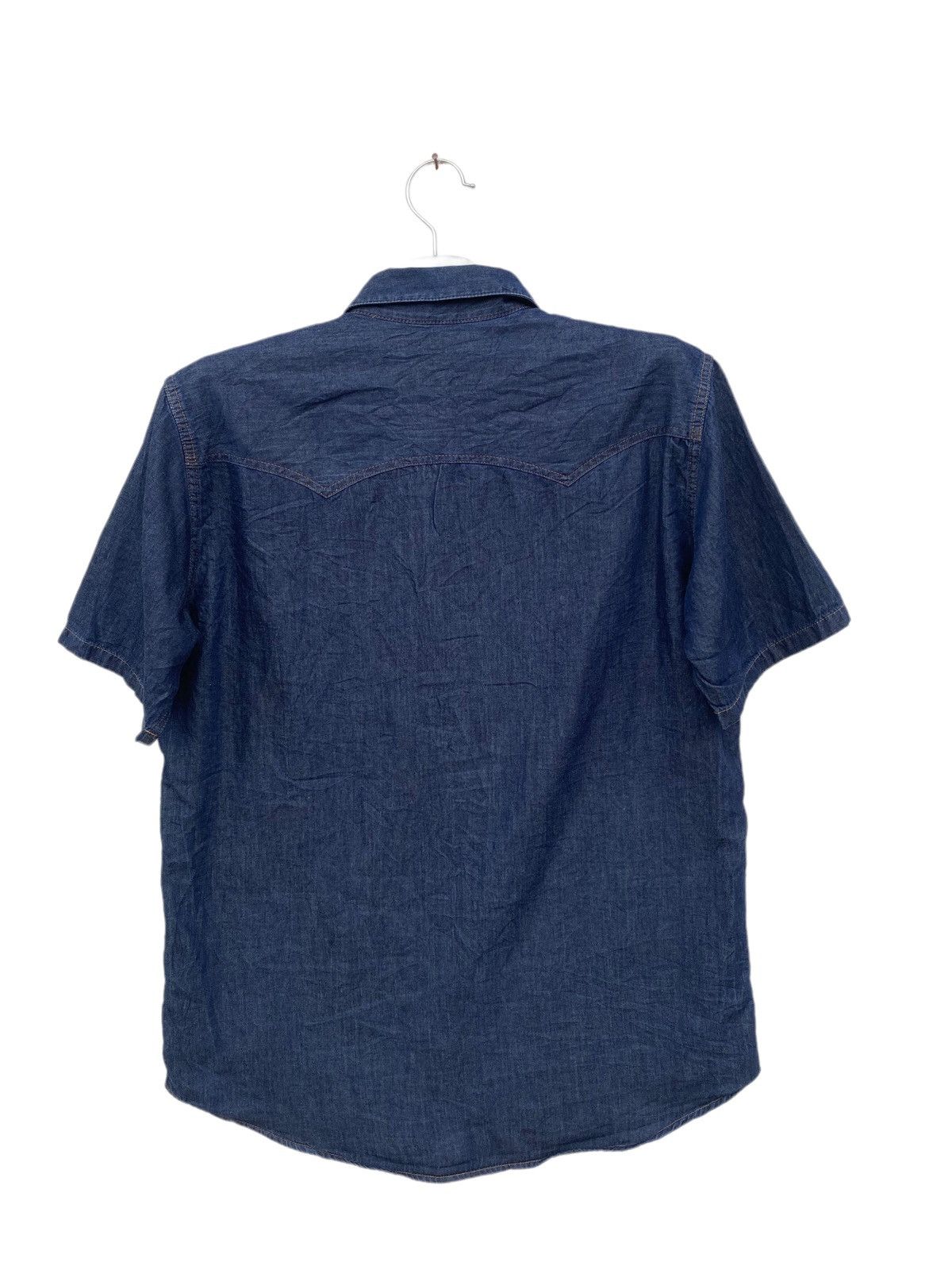Designer Gu Jeans Western Shirt Size US L / EU 52-54 / 3 - 2 Thumbnail