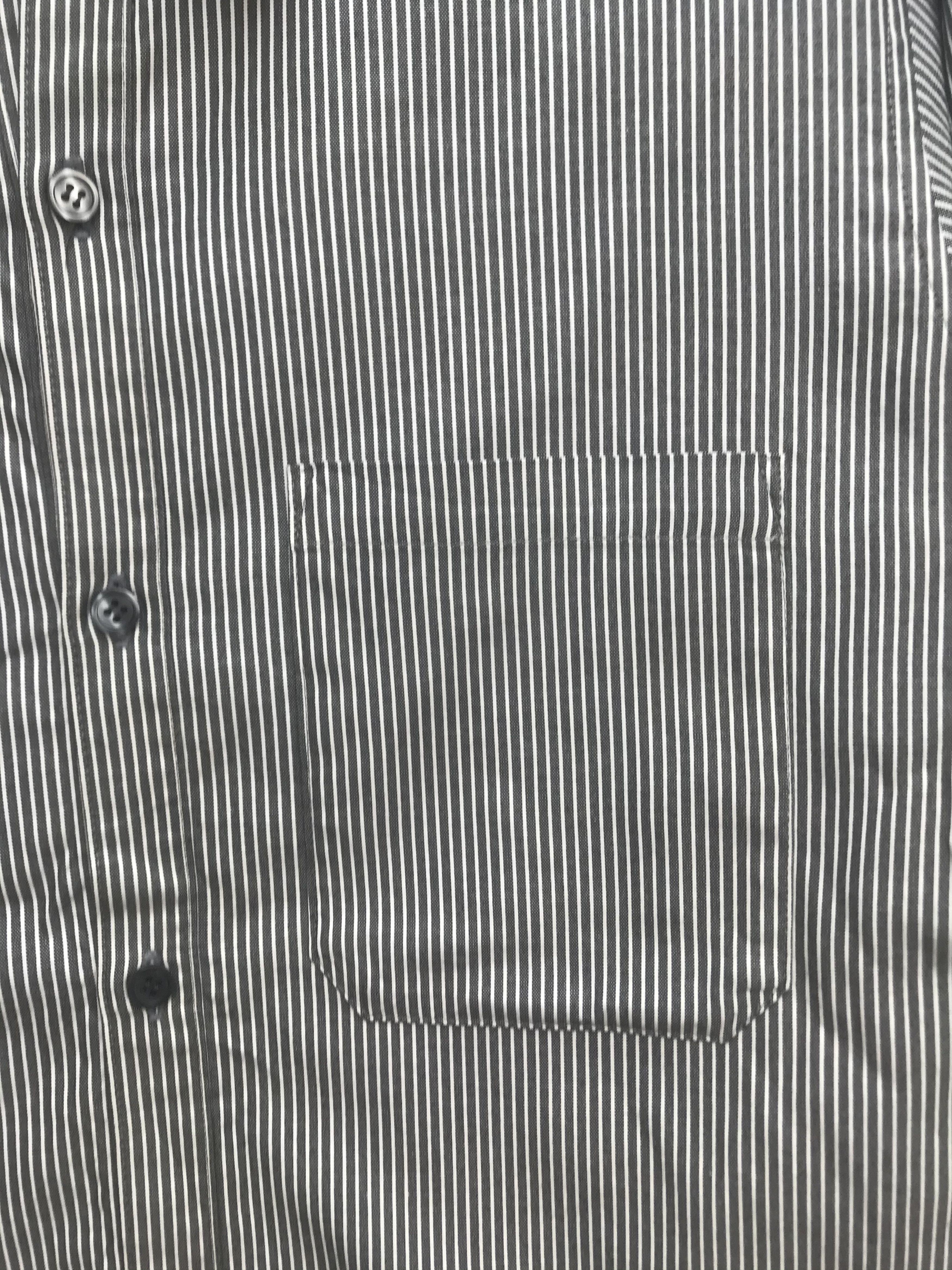 Japanese Brand YOSHIO KUBO STRIPE SHIRT Size US S / EU 44-46 / 1 - 4 Thumbnail