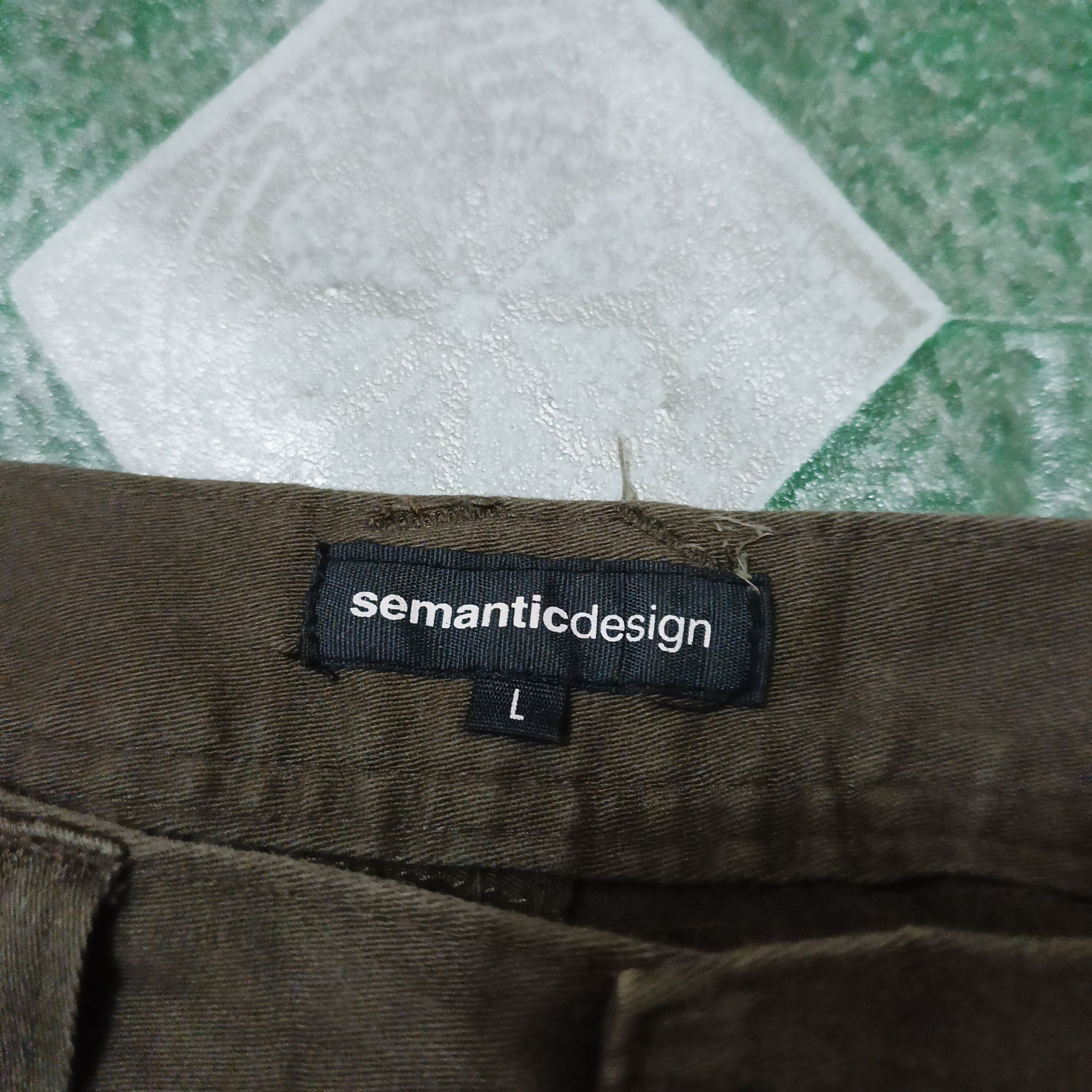 semanticdesign semantic design bush pants with buckle punk style pants Size US 31 - 6 Thumbnail