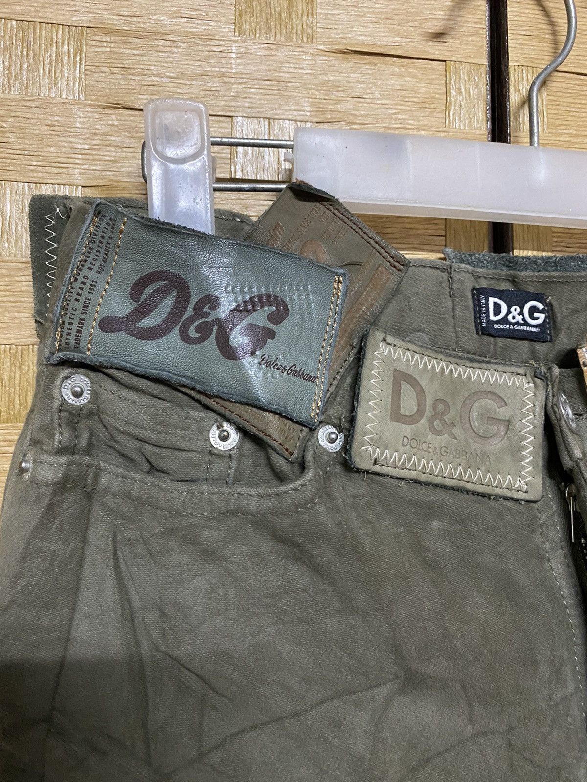 Dolce & Gabbana D&G Dolce Gabanna Rare Design Jeans Size US 26 / EU 42 - 8 Thumbnail