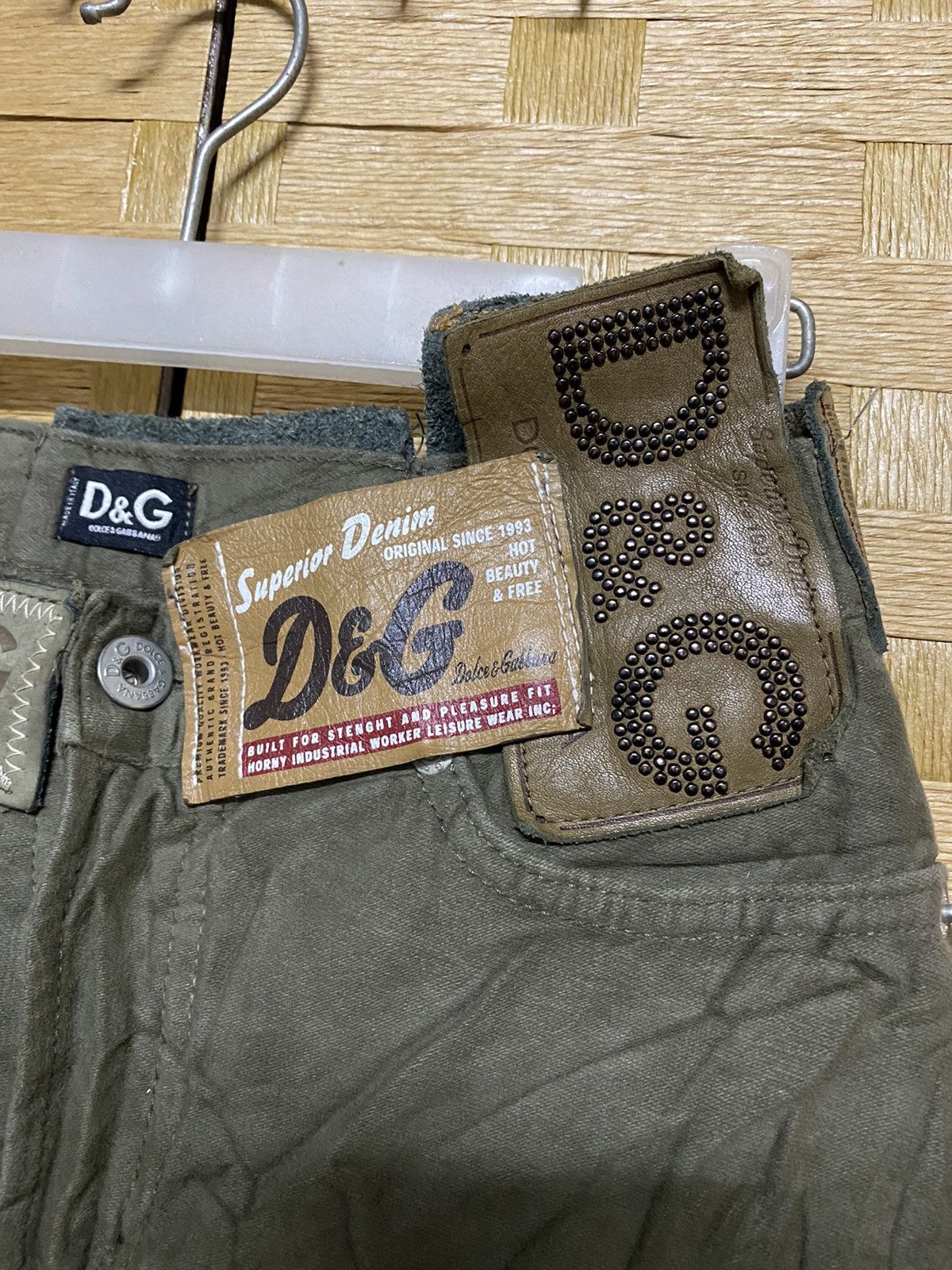 Dolce & Gabbana D&G Dolce Gabanna Rare Design Jeans Size US 26 / EU 42 - 7 Thumbnail
