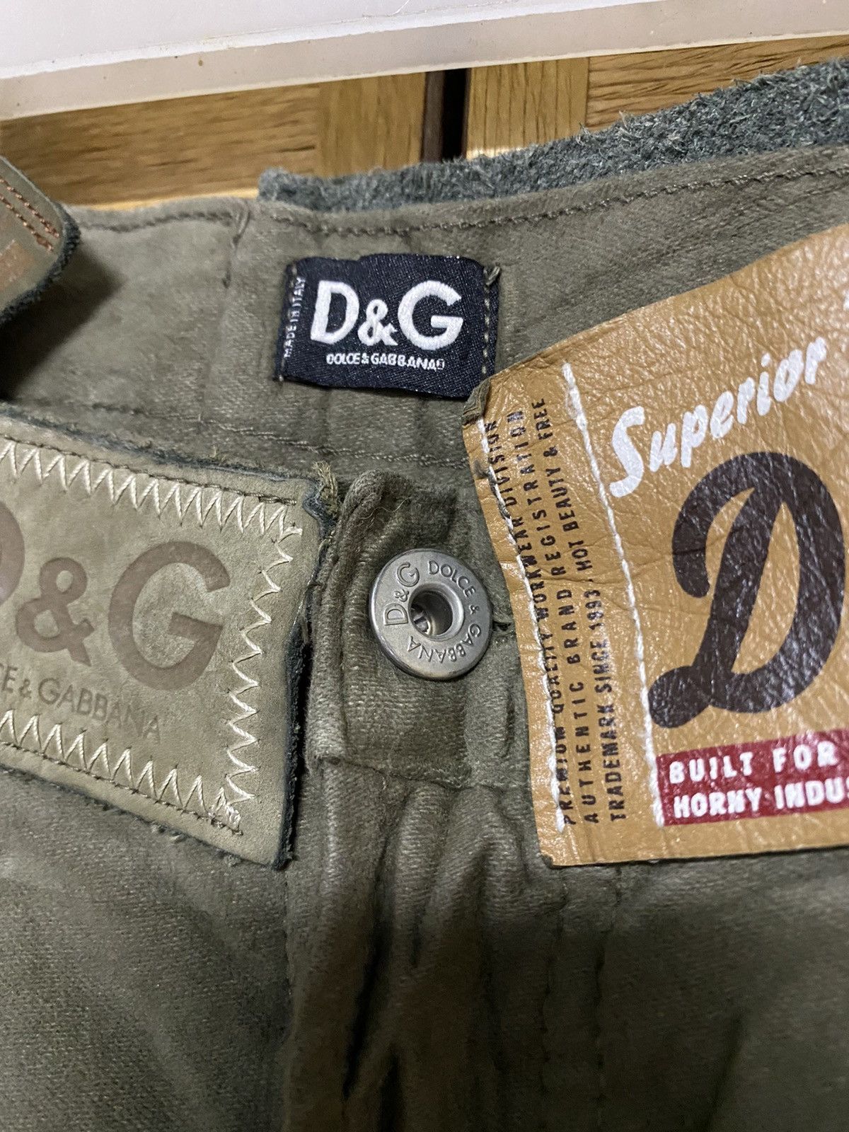 Dolce & Gabbana D&G Dolce Gabanna Rare Design Jeans Size US 26 / EU 42 - 11 Thumbnail