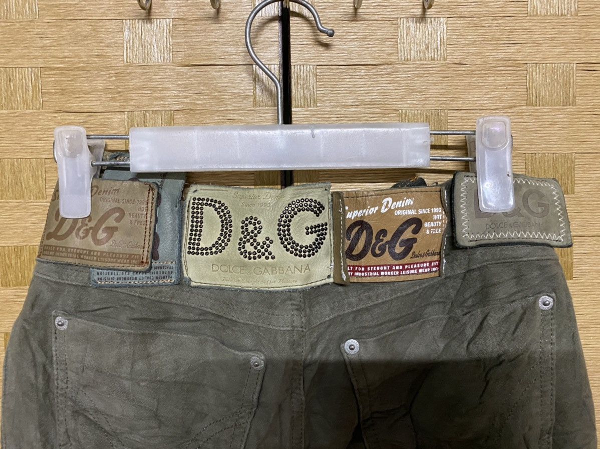 Dolce & Gabbana D&G Dolce Gabanna Rare Design Jeans Size US 26 / EU 42 - 10 Thumbnail