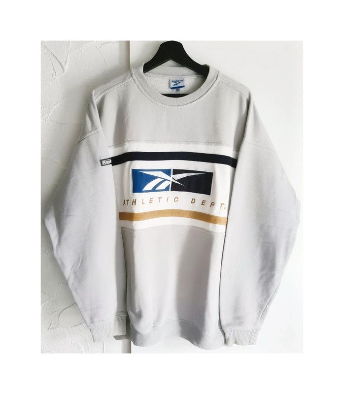 Vintage Reebok Athletic Dept. Embroided Sweatshirt Tops