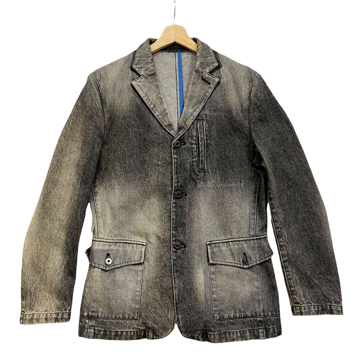 Vintage!! Boycott Distressed Denim Jacket