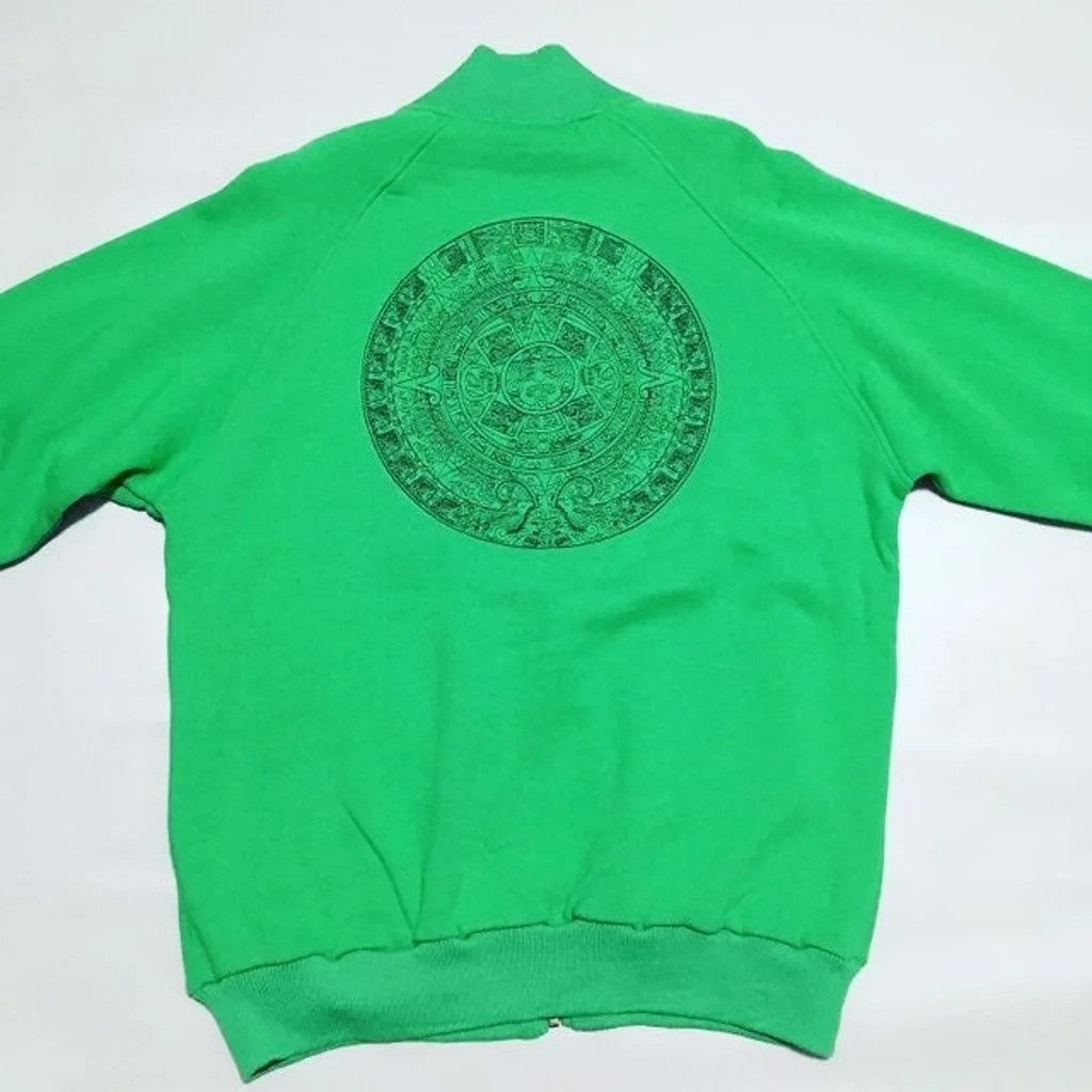 Vintage Retro 1968 Mexico Olympics Aztec Calendar Jacket XL Grailed