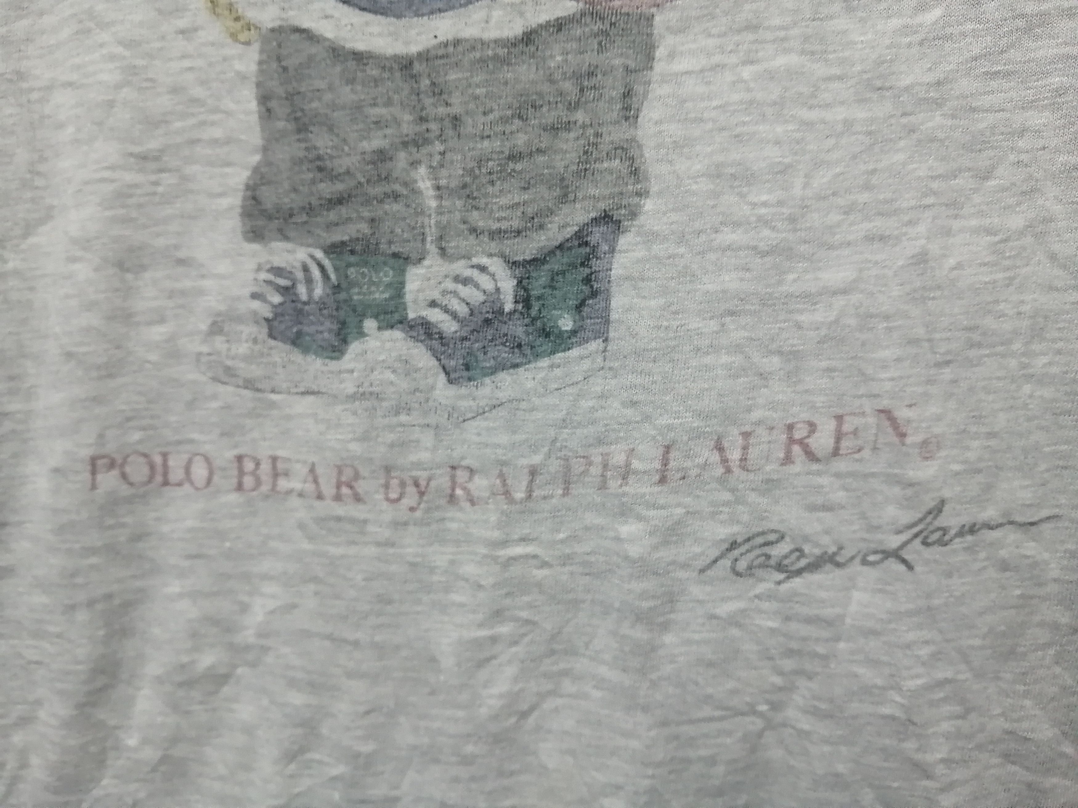 Polo Ralph Lauren × Ralph Lauren × Vintage VINTAGE POLO BEAR VERY RARE Size US L / EU 52-54 / 3 - 4 Thumbnail
