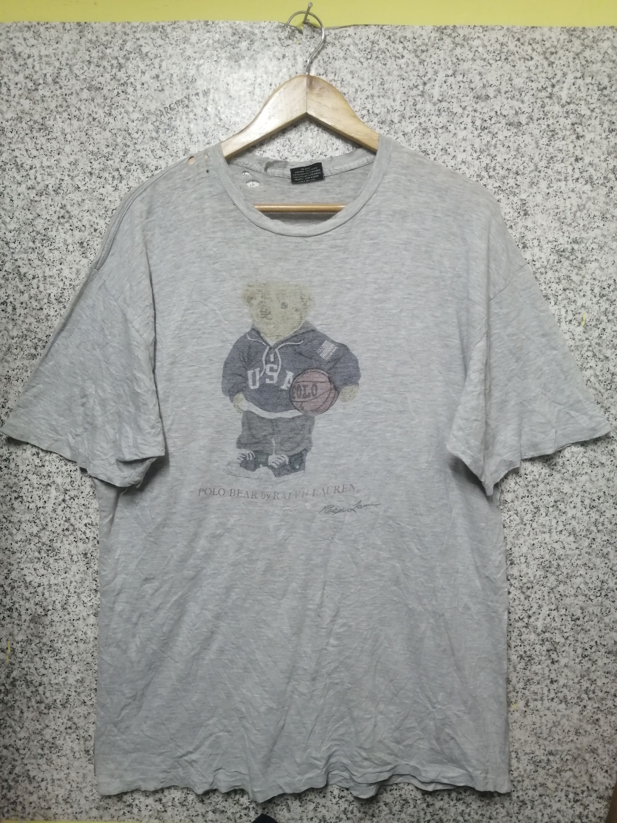 Polo Ralph Lauren × Ralph Lauren × Vintage VINTAGE POLO BEAR VERY RARE Size US L / EU 52-54 / 3 - 1 Thumbnail