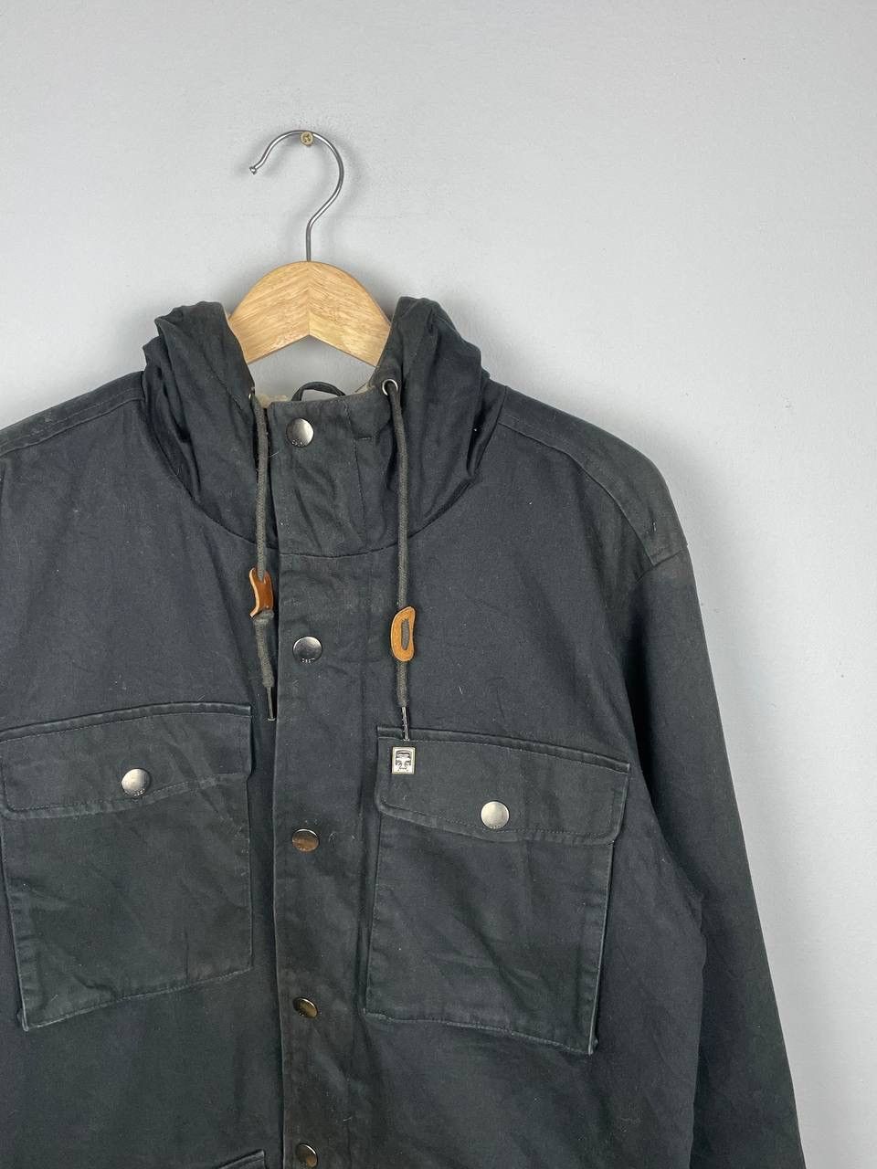 Obey × Vintage Obey Chore Workwear Parka Utility Jacket Size US M / EU 48-50 / 2 - 2 Thumbnail