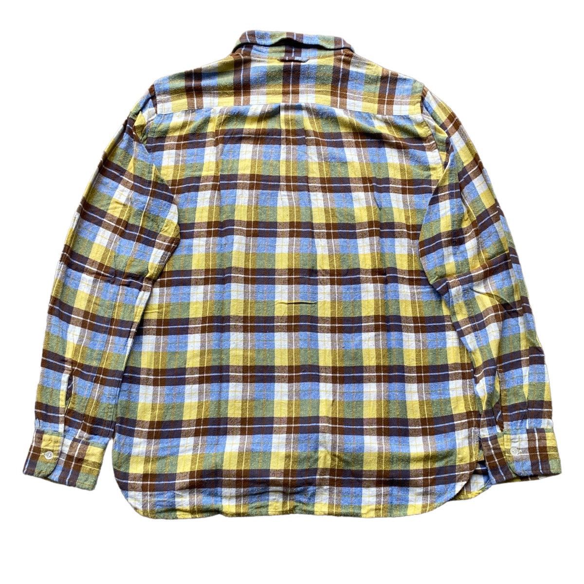 CABANE de ZUCCa × Issey Miyake × Pleats Please Issey Miyake Rare Vintage Cabane de Zucca Issey Miyake Flannel Shirt Size US S / EU 44-46 / 1 - 2 Thumbnail