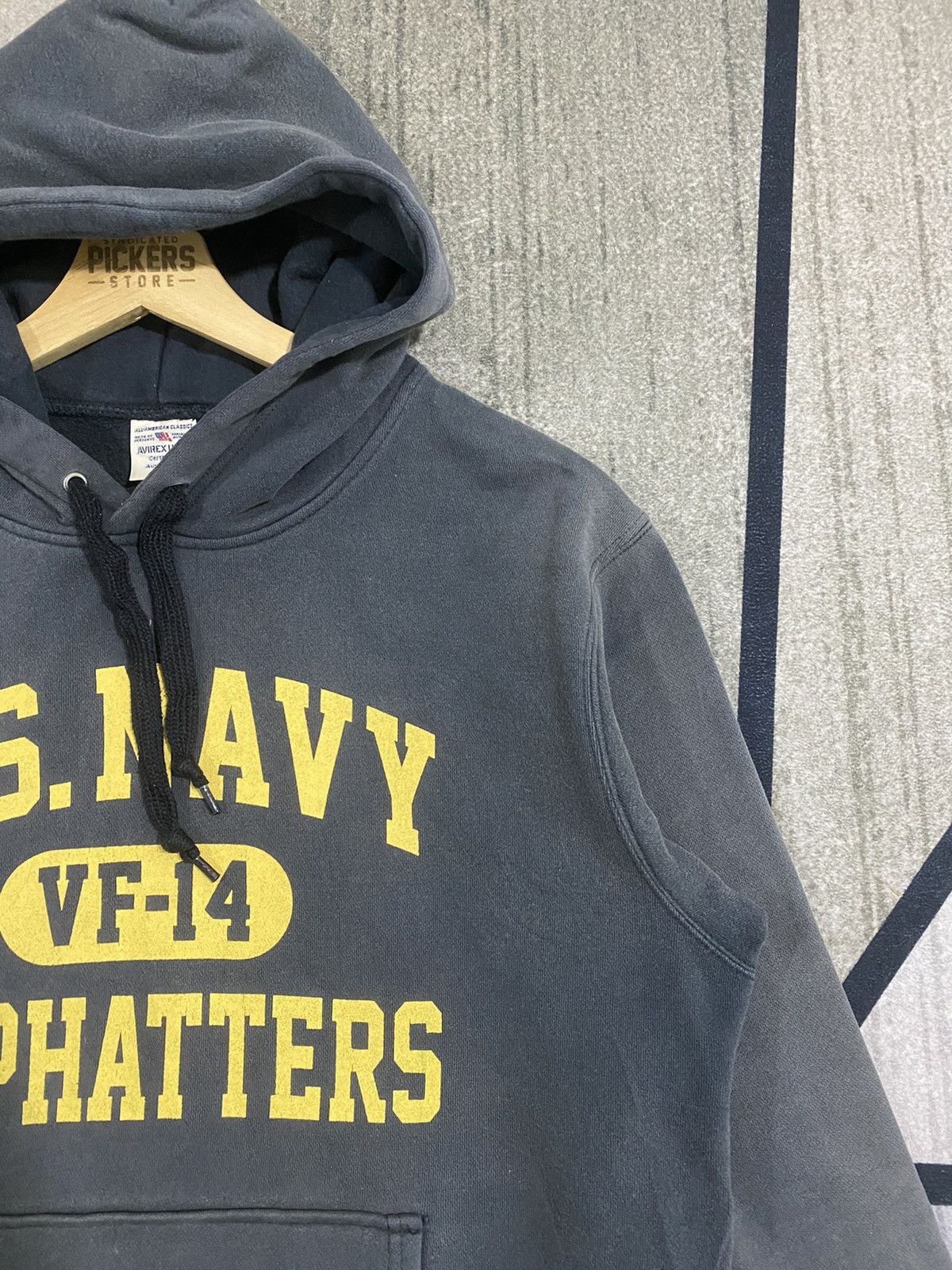 Avirex × Vintage Vintage Avirex U.S Navy Vf-14 Pullover Spellout Large Size US L / EU 52-54 / 3 - 3 Thumbnail