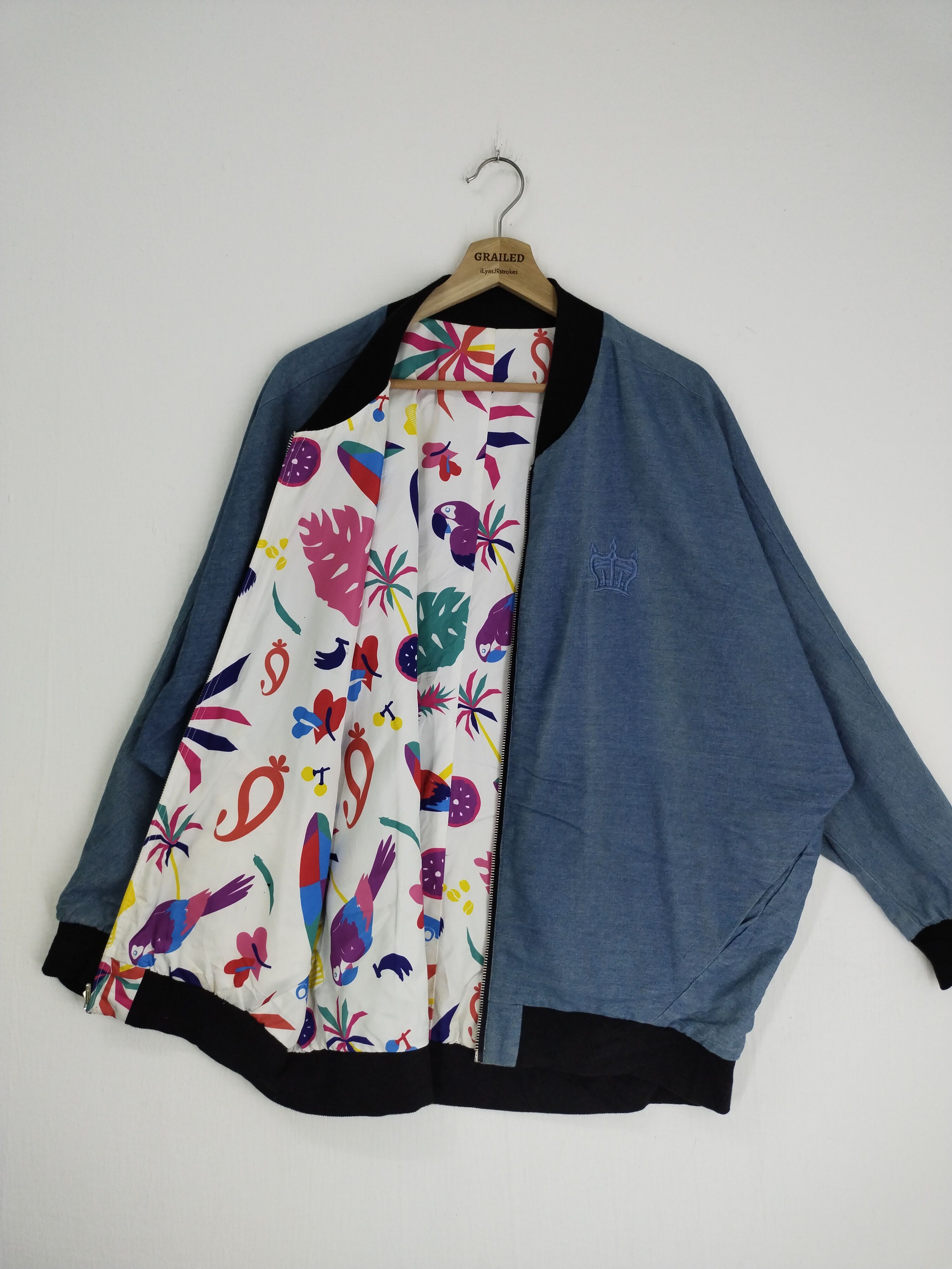 If Six Was Nine × Japanese Brand Reputation Rodeo Crowns Reversible Blouson Size L / US 10 / IT 46 - 1 Thumbnail