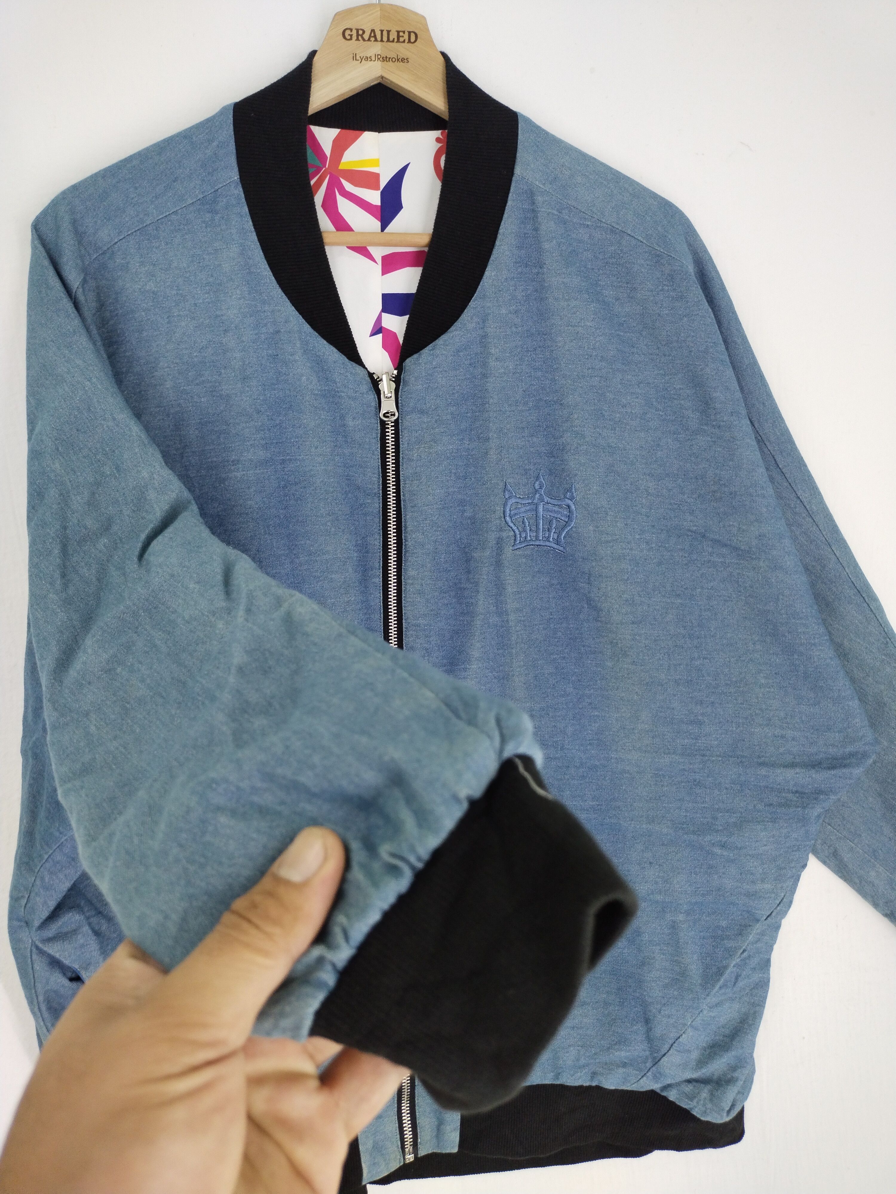 If Six Was Nine × Japanese Brand Reputation Rodeo Crowns Reversible Blouson Size L / US 10 / IT 46 - 5 Thumbnail