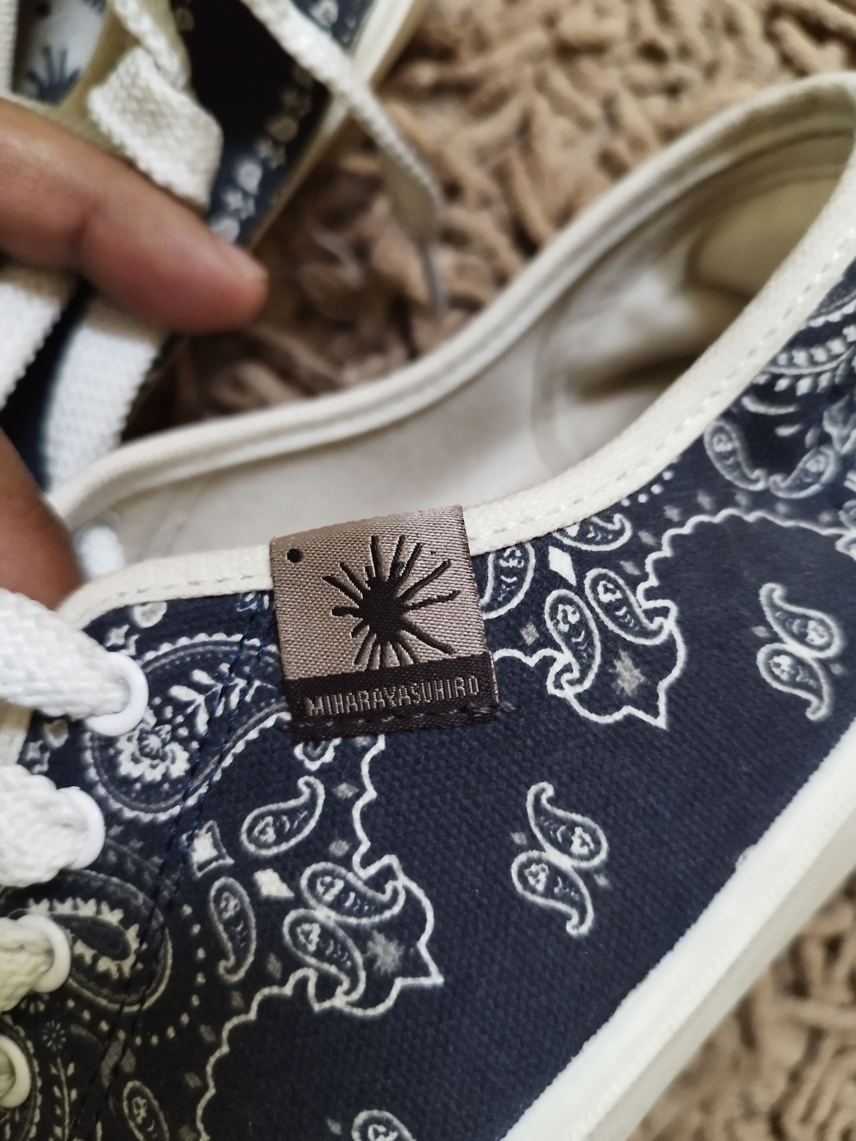 Maison MIHARA YASUHIRO Miharayasuhiro Paisley Sneaker low top Size US 9.5 / EU 42-43 - 8 Thumbnail