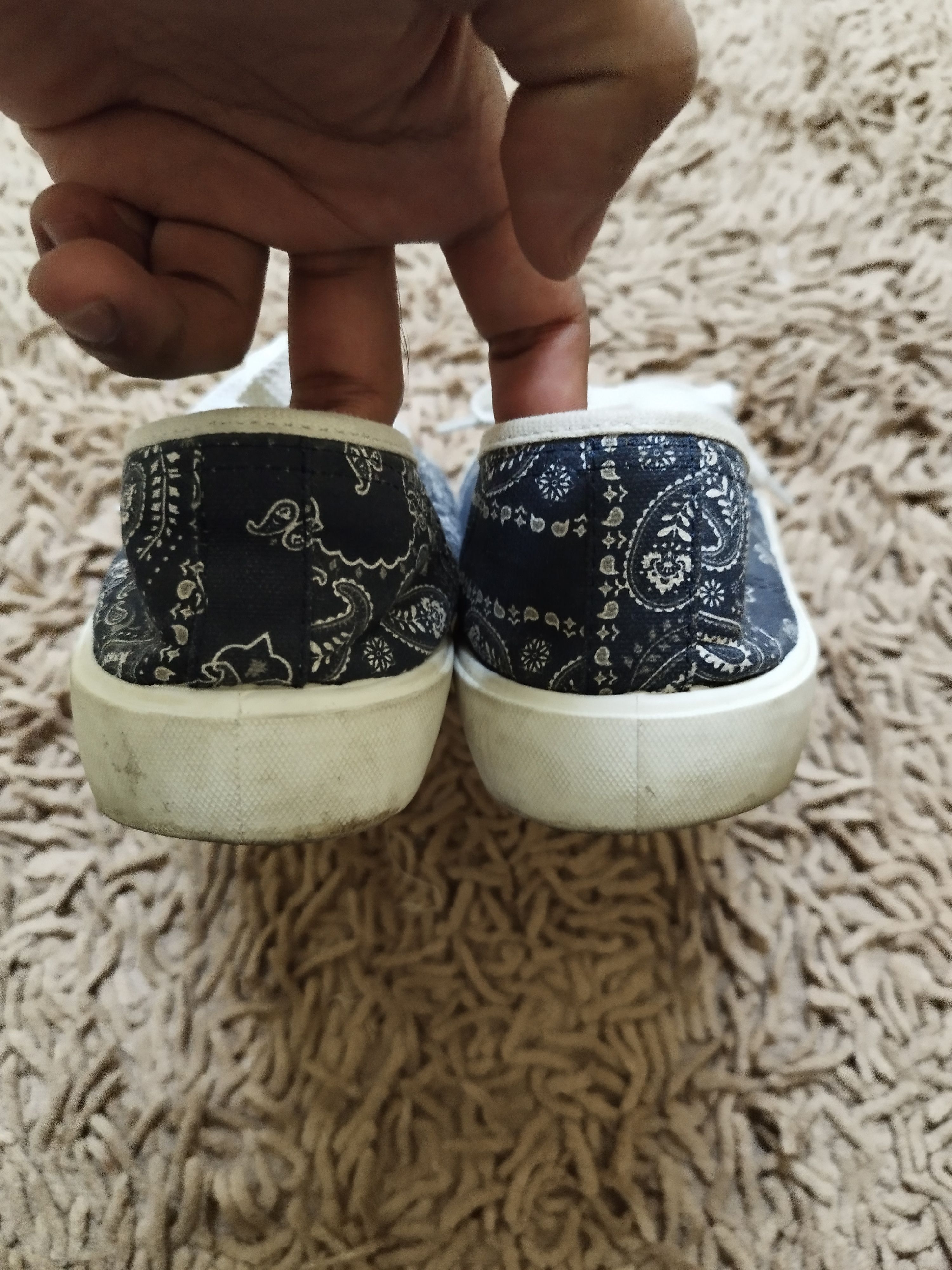 Maison MIHARA YASUHIRO Miharayasuhiro Paisley Sneaker low top Size US 9.5 / EU 42-43 - 6 Thumbnail
