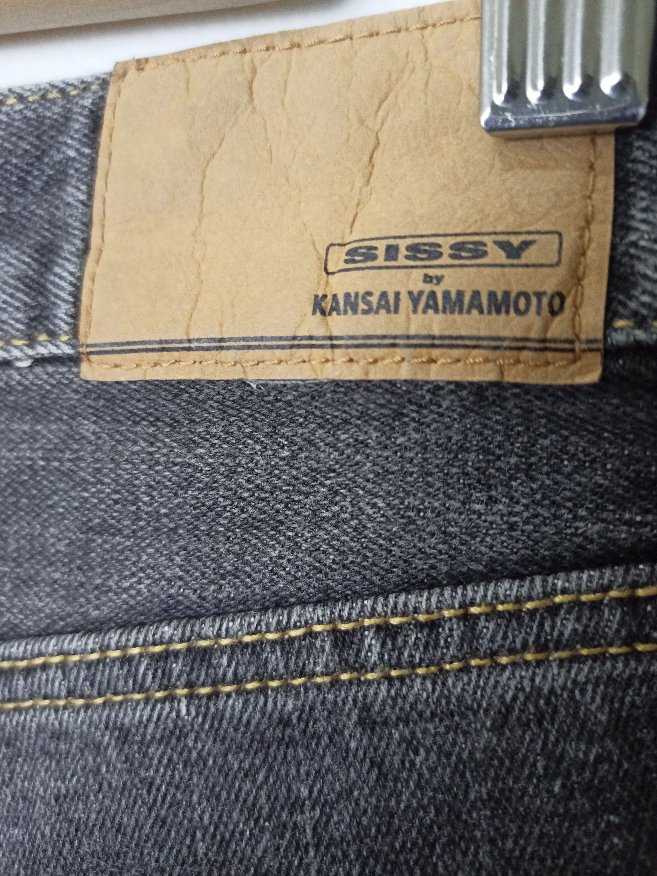 Kansai Yamamoto Vintage Sissy By Kansai Yamamoto Faded Black Jeans Size US 30 / EU 46 - 11 Thumbnail
