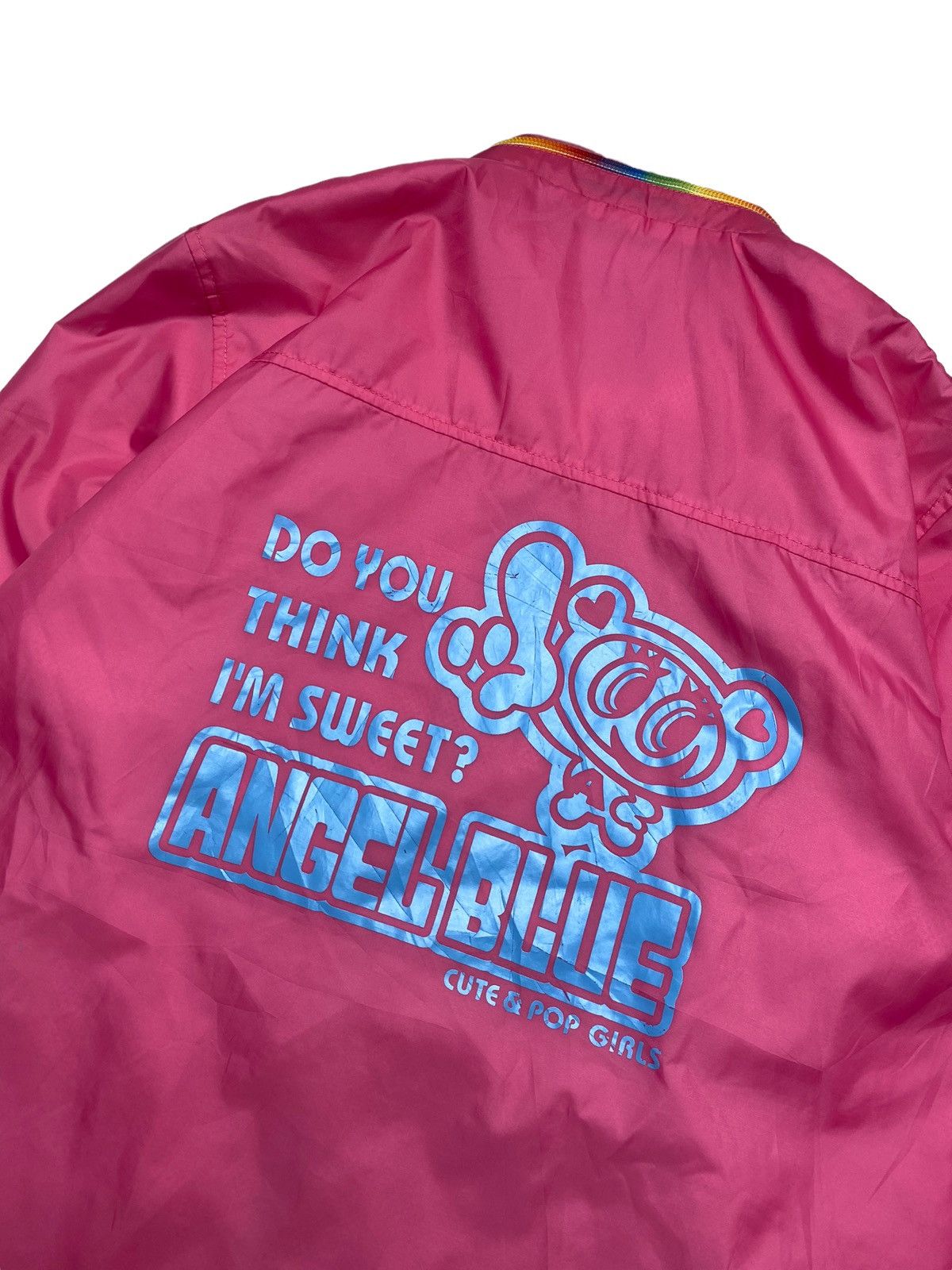 Hysteric Glamour 1990s Angel Blue - Rainbow Zipper Lightweight Jacket Size US M / EU 48-50 / 2 - 8 Thumbnail